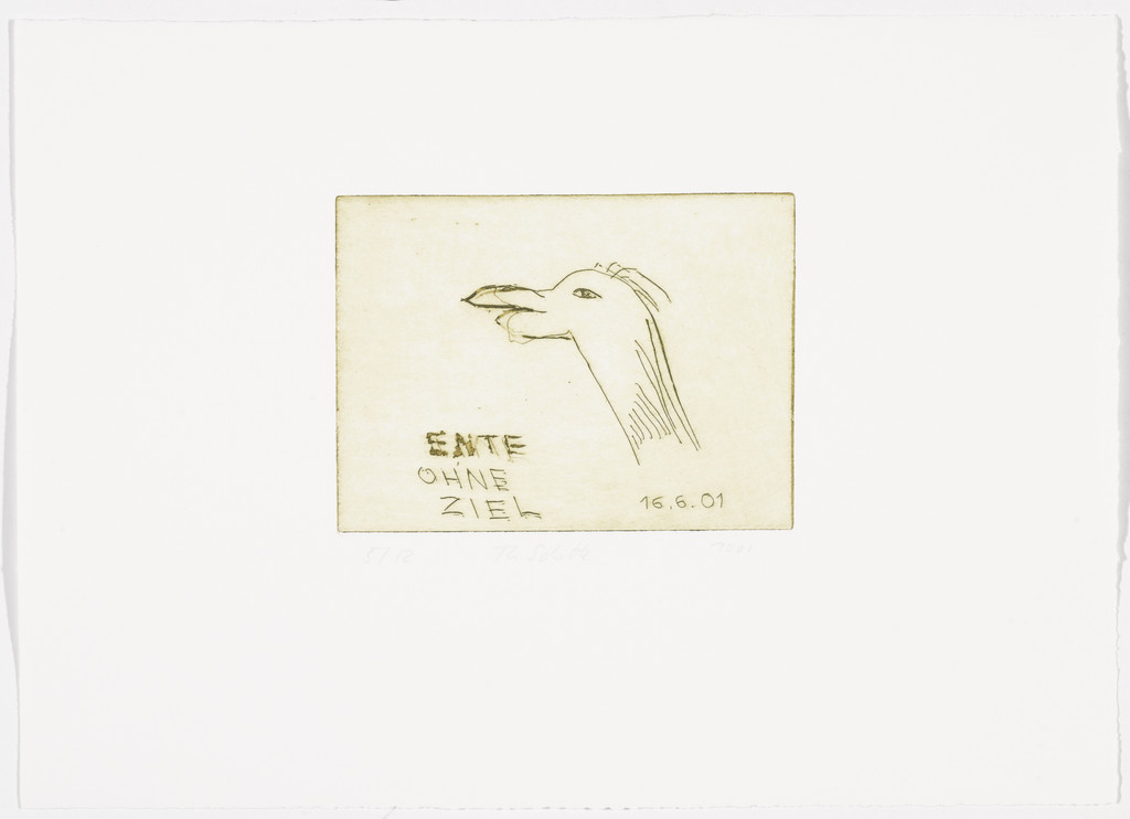 Low Tide Wandering No. 16 (Wattwanderung No. 16) from Low Tide Wandering (Wattwanderung), Thomas Schütte, 2001