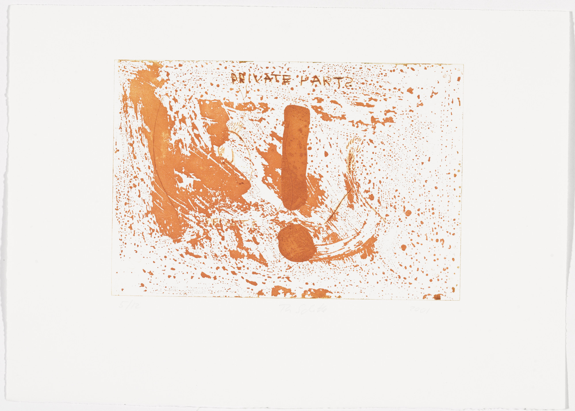Thomas Schütte. Low Tide Wandering No. 18 (Wattwanderung No. 18) from Low Tide Wandering (Wattwanderung)