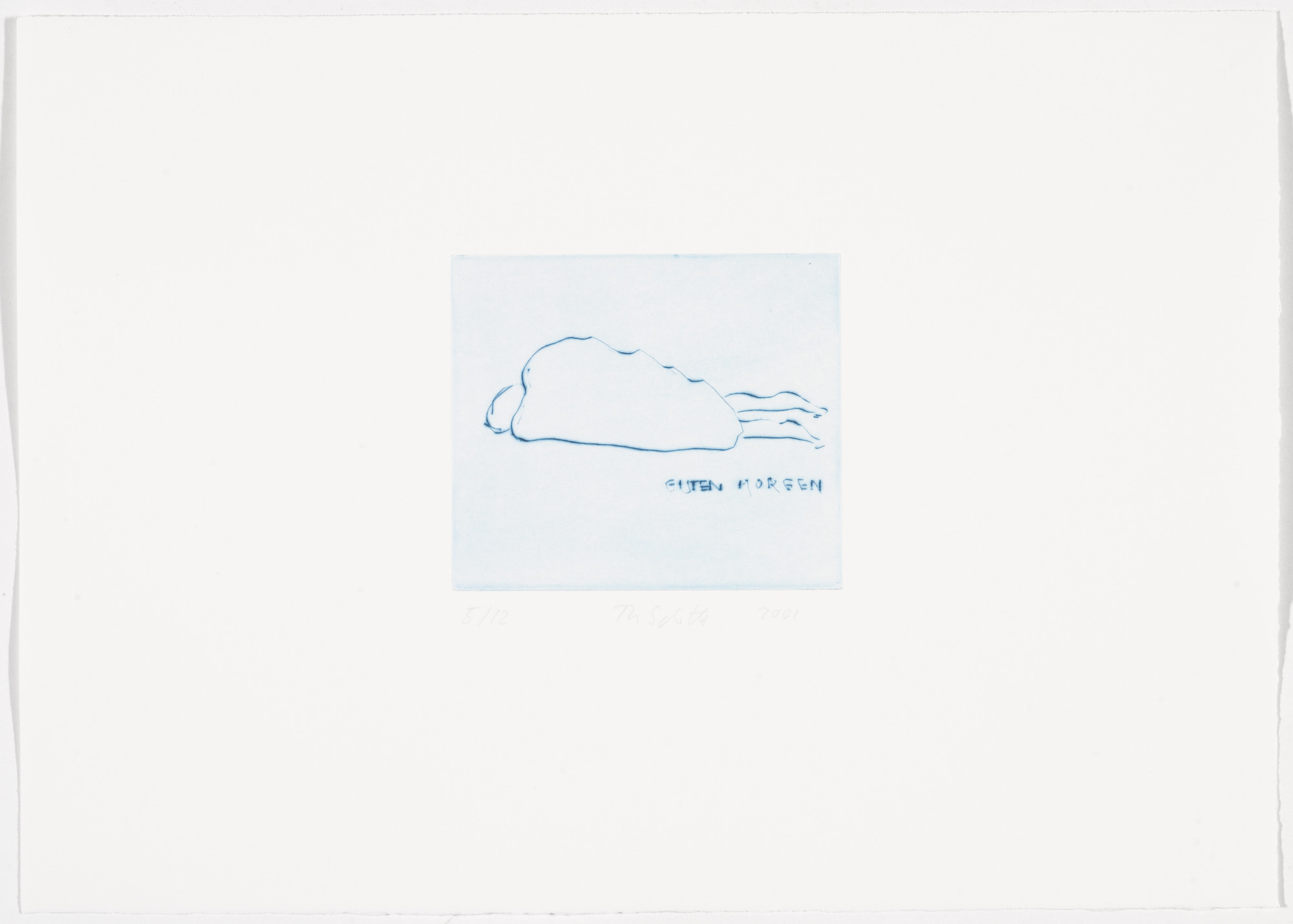 Thomas Schütte. Low Tide Wandering No. 21 (Wattwanderung No. 21) from Low Tide Wandering (Wattwanderung)