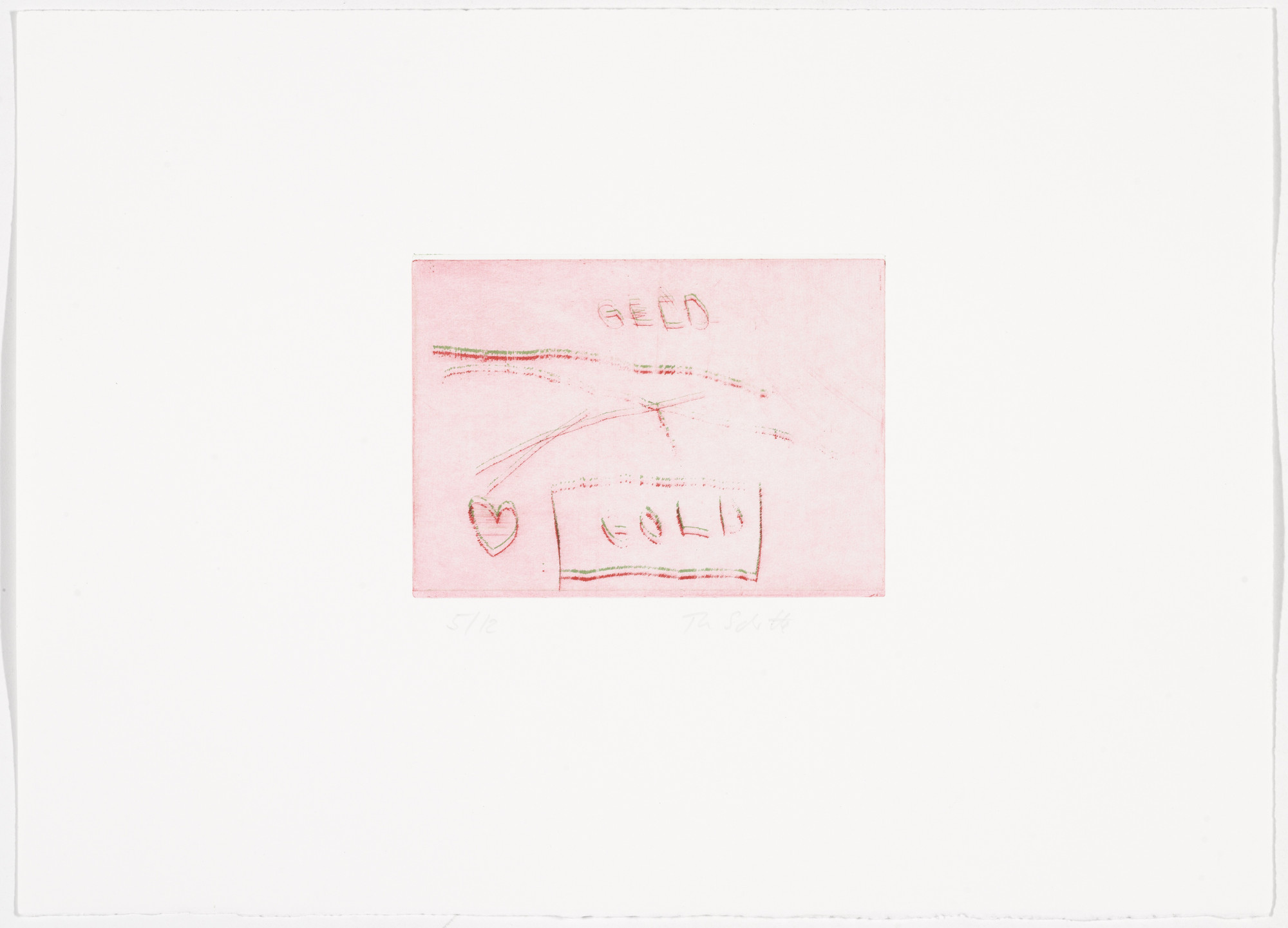 Thomas Schütte. Low Tide Wandering No. 25 (Wattwanderung No. 25) from Low Tide Wandering (Wattwanderung)