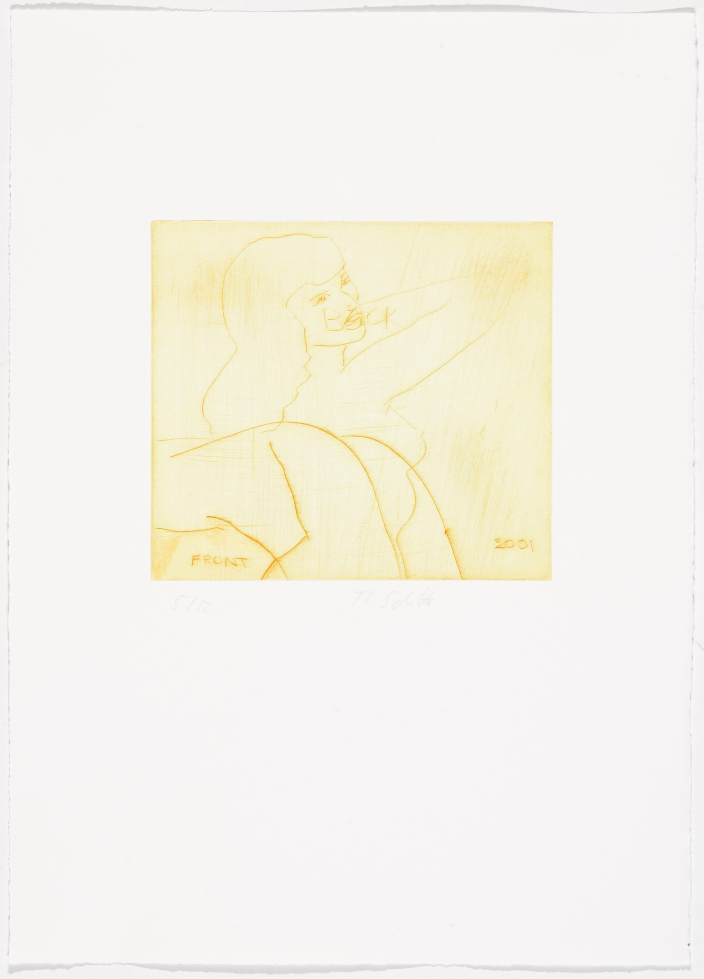 Thomas Schütte. Low Tide Wandering No. 27 (Wattwanderung No. 27) from Low Tide Wandering (Wattwanderung)