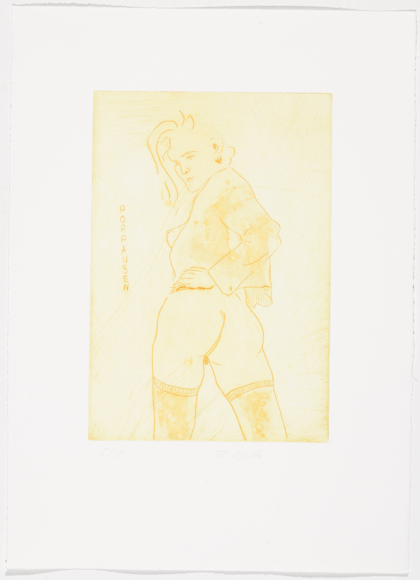 Thomas Schütte. Low Tide Wandering No. 28 (Wattwanderung No. 28) from Low Tide Wandering (Wattwanderung)