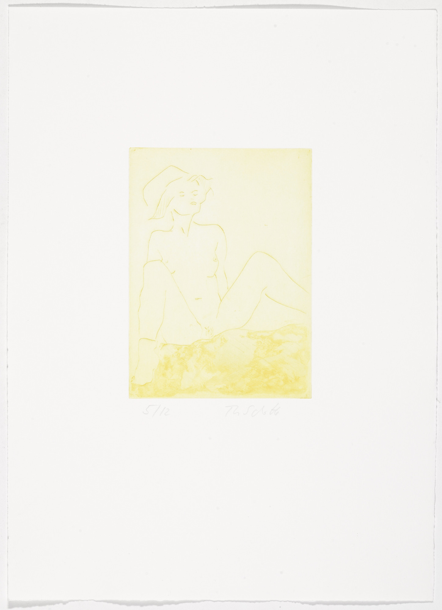 Thomas Schütte. Low Tide Wandering No. 30 (Wattwanderung No. 30) from Low Tide Wandering (Wattwanderung)