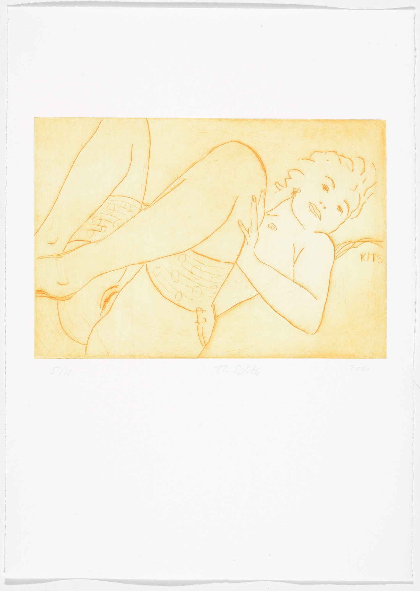 Thomas Schütte. Low Tide Wandering No. 31 (Wattwanderung No. 31) from Low Tide Wandering (Wattwanderung)
