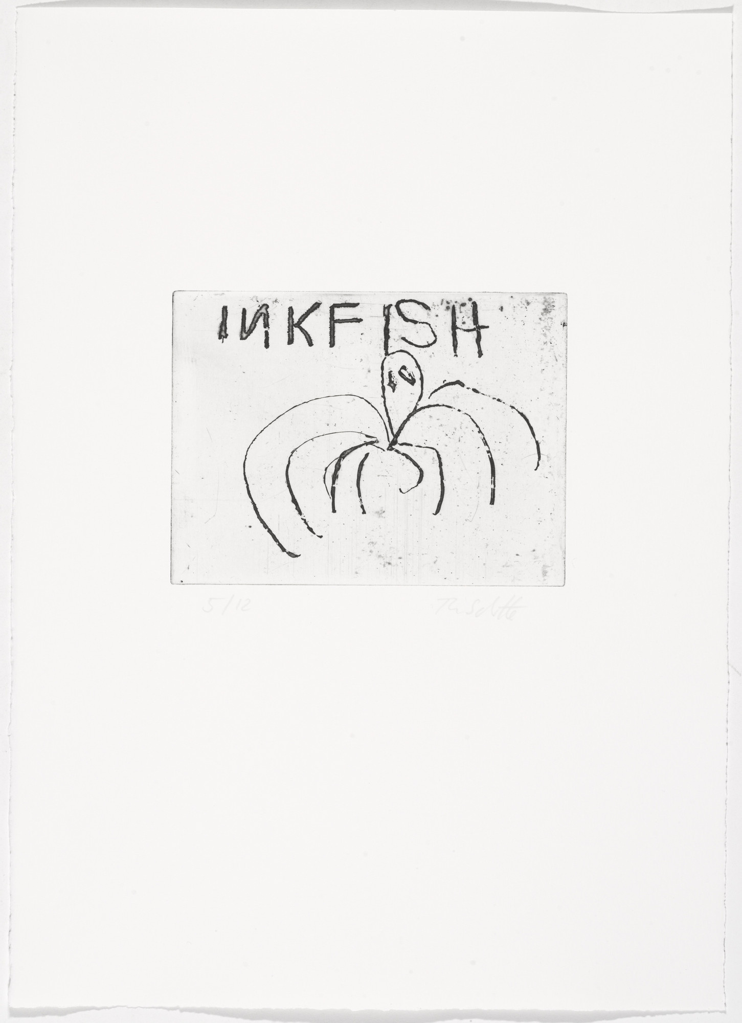 Thomas Schütte. Low Tide Wandering No. 34 (Wattwanderung No. 34) from Low Tide Wandering (Wattwanderung)