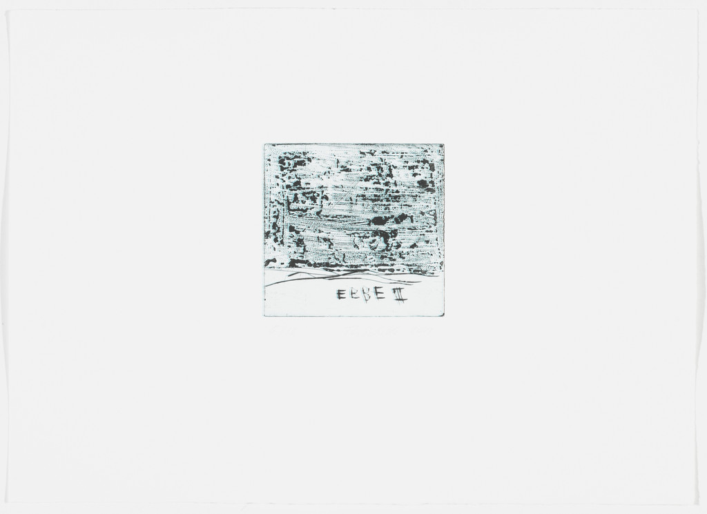 Low Tide Wandering No. 3 (Wattwanderung No. 3) from Low Tide Wandering (Wattwanderung), Thomas Schütte, 2001