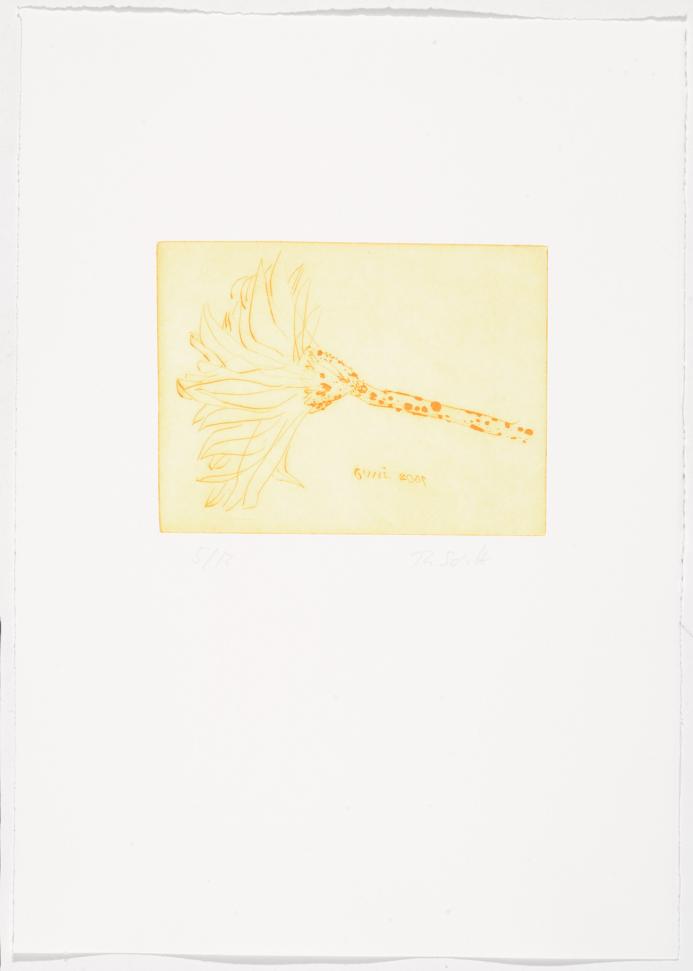 Thomas Schütte. Low Tide Wandering No. 41 (Wattwanderung No. 41) from Low Tide Wandering (Wattwanderung)