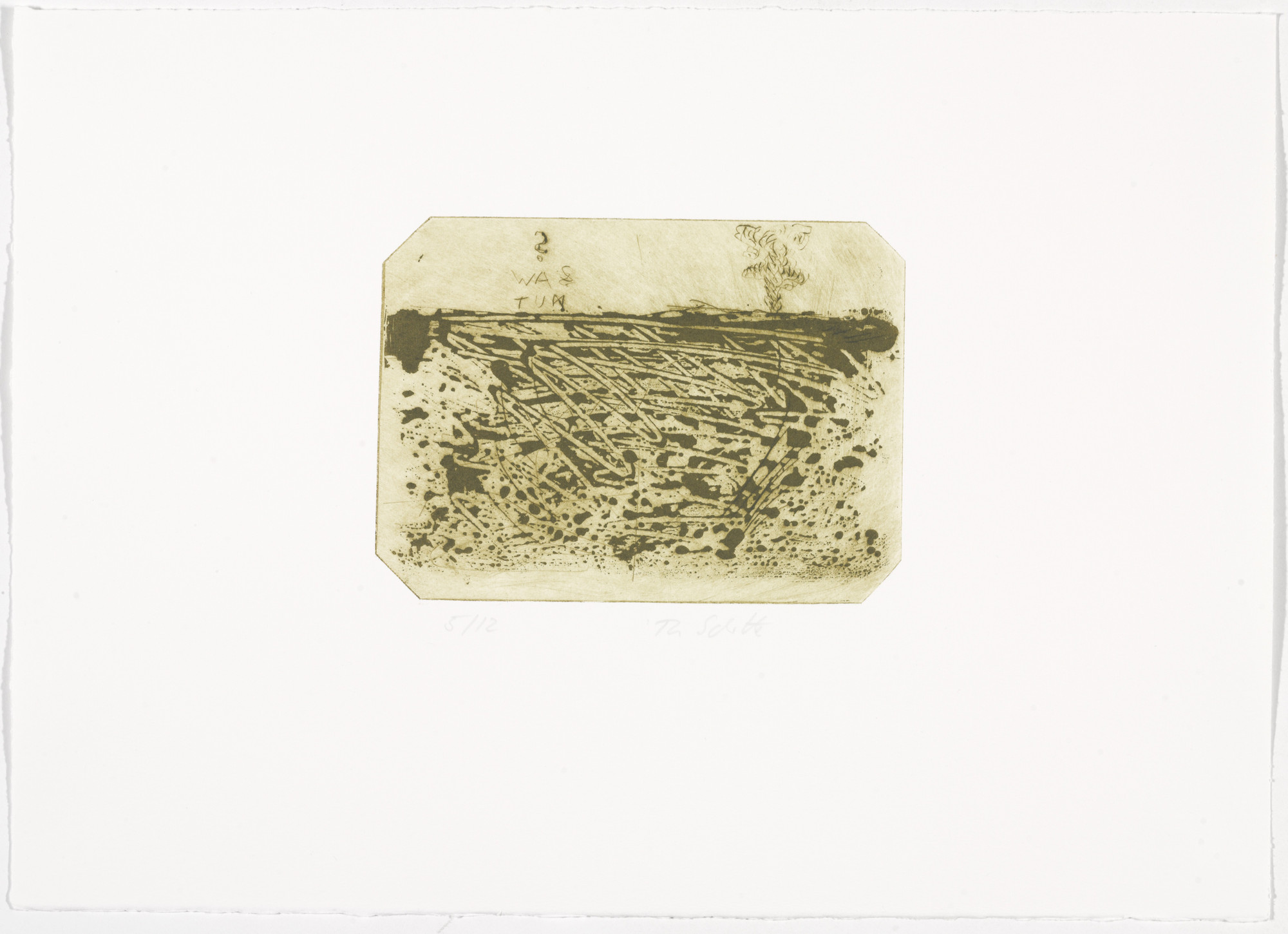 Thomas Schütte. Low Tide Wandering No. 45 (Wattwanderung No. 45) from Low Tide Wandering (Wattwanderung)