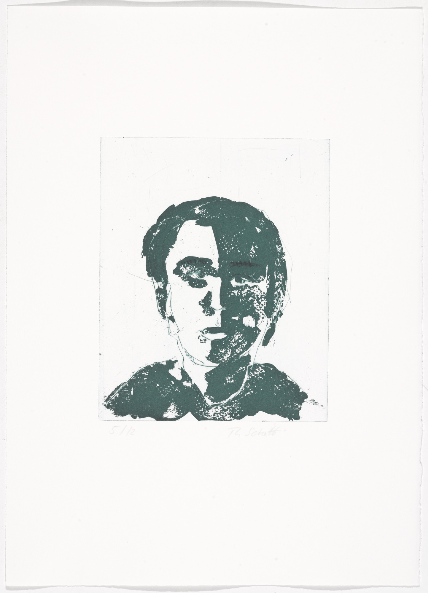 Thomas Schütte. Low Tide Wandering No. 49 (Wattwanderung No. 49) from Low Tide Wandering (Wattwanderung)