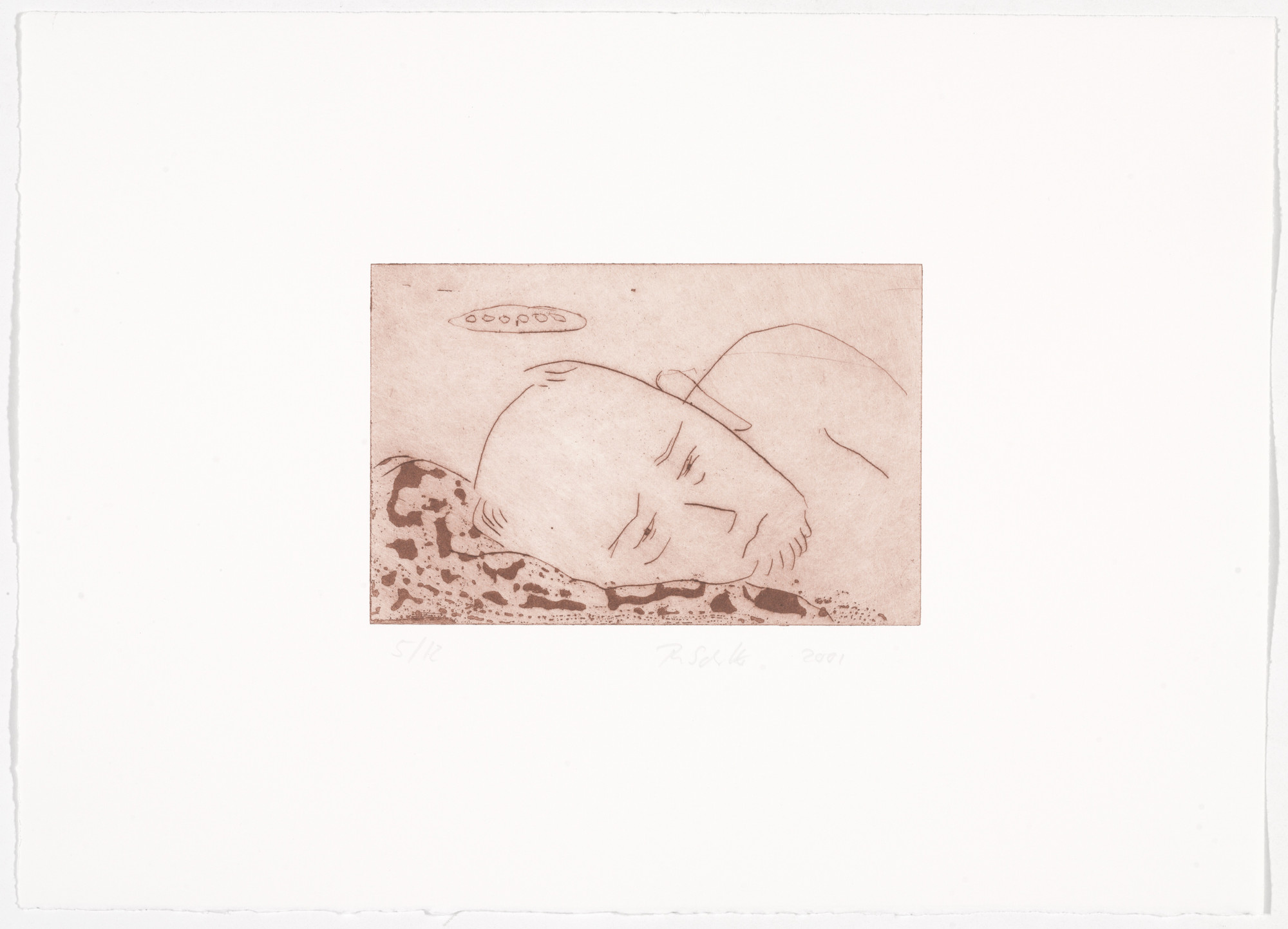 Thomas Schütte. Low Tide Wandering No. 53 (Wattwanderung No. 53) from Low Tide Wandering (Wattwanderung)