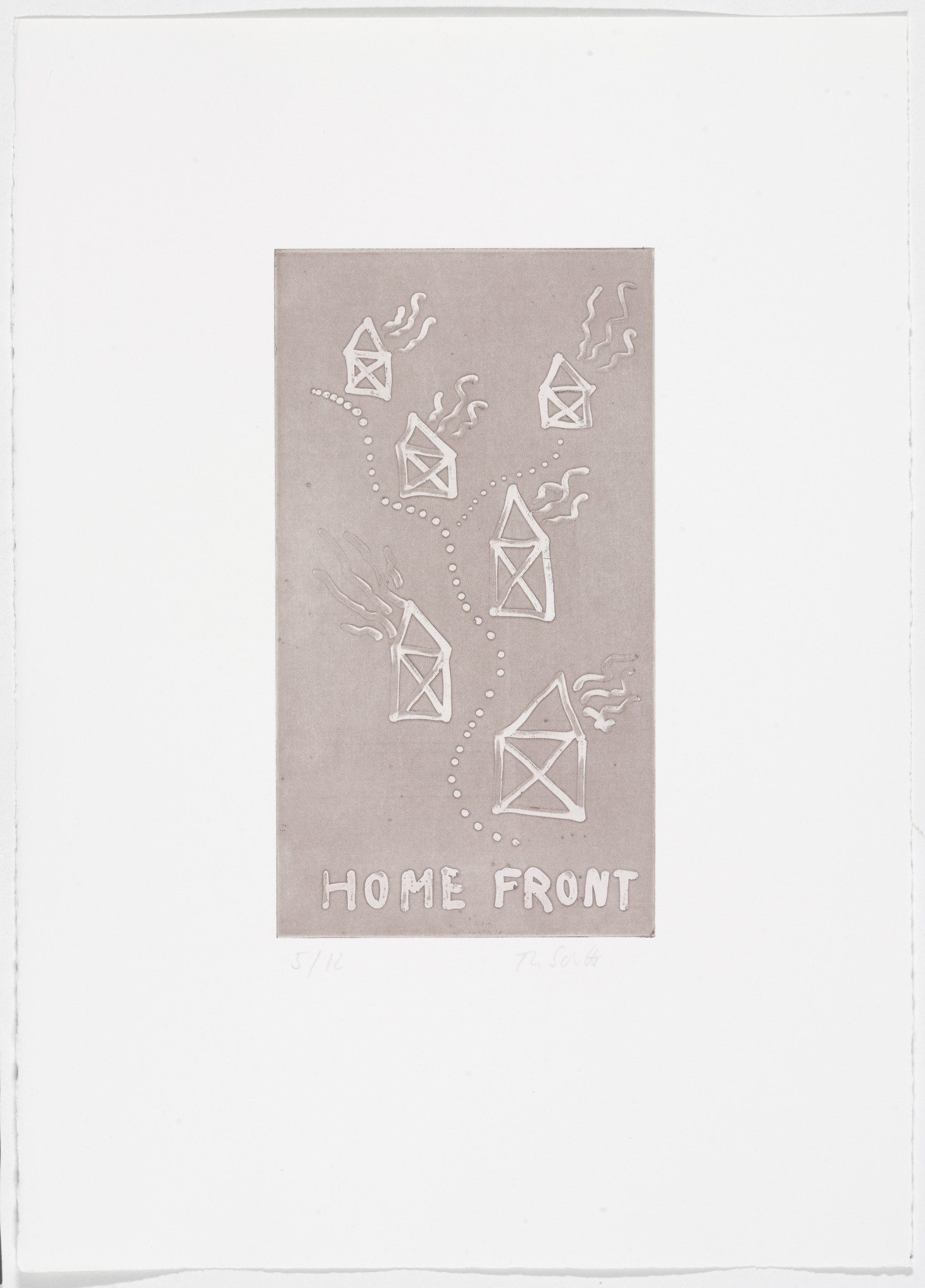 Thomas Schütte. Low Tide Wandering No. 102 (Wattwanderung No. 102) from Low Tide Wandering (Wattwanderung)