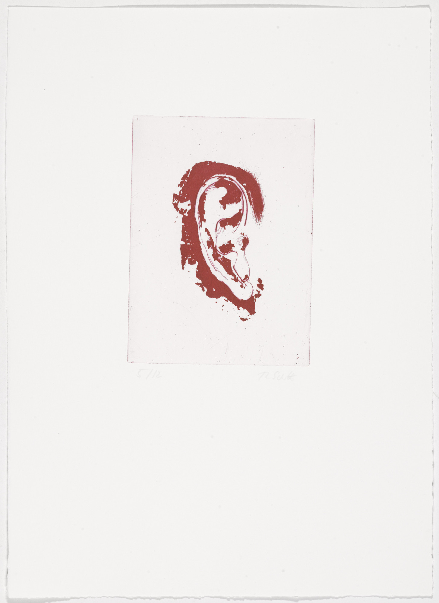 Thomas Schütte. Low Tide Wandering No. 106 (Wattwanderung No. 106) from Low Tide Wandering (Wattwanderung)