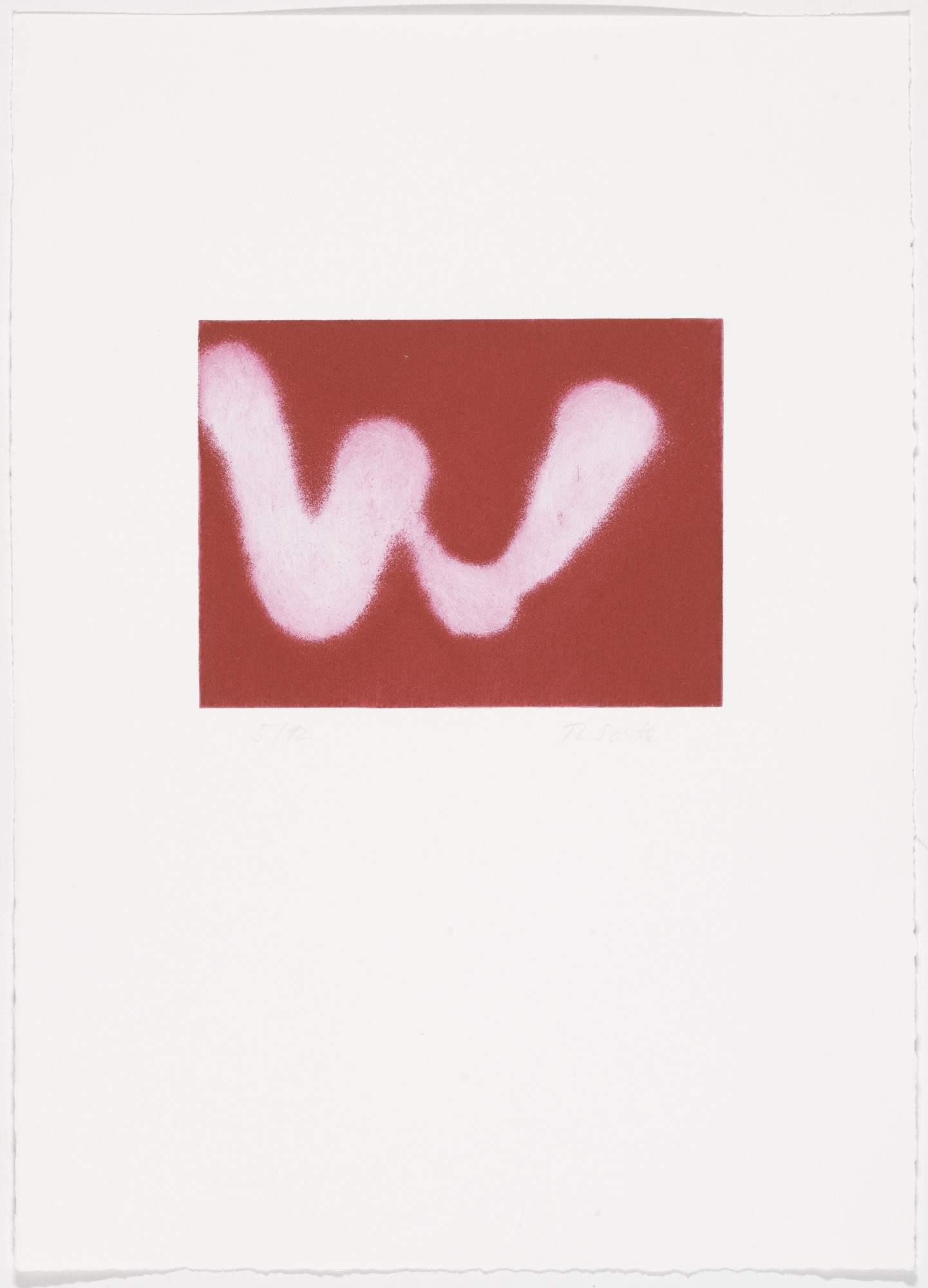 Thomas Schütte. Low Tide Wandering No. 108 (Wattwanderung No. 108) from Low Tide Wandering (Wattwanderung)