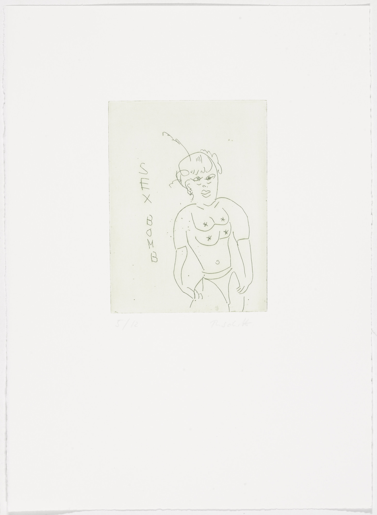 Thomas Schütte. Low Tide Wandering No. 116 (Wattwanderung No. 116) from Low Tide Wandering (Wattwanderung)