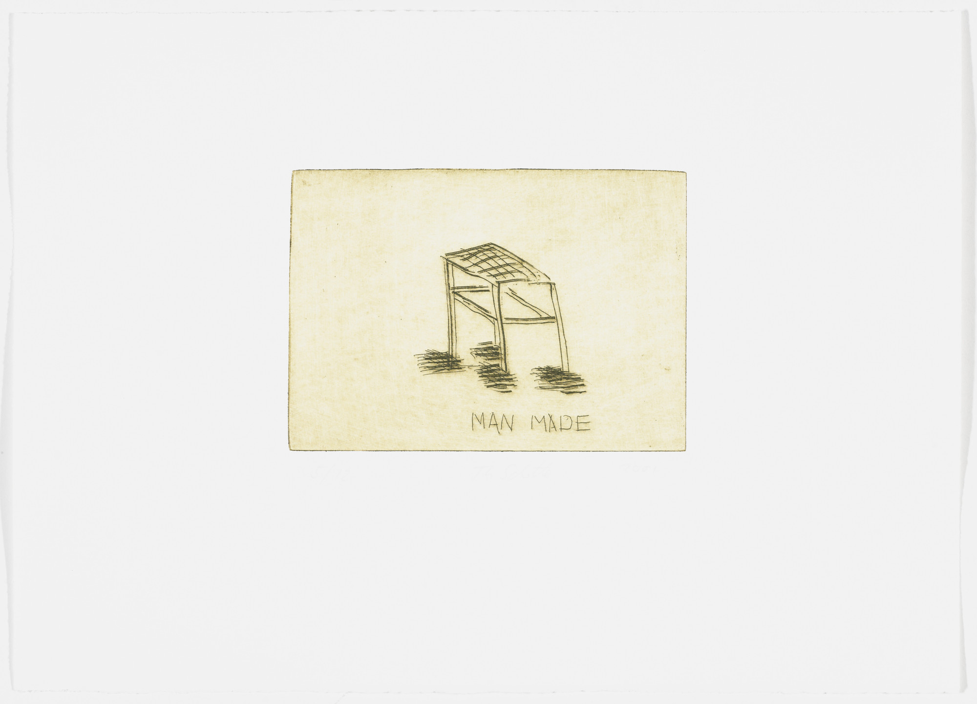 Thomas Schütte. Low Tide Wandering No. 11 (Wattwanderung No. 11) from Low Tide Wandering (Wattwanderung)