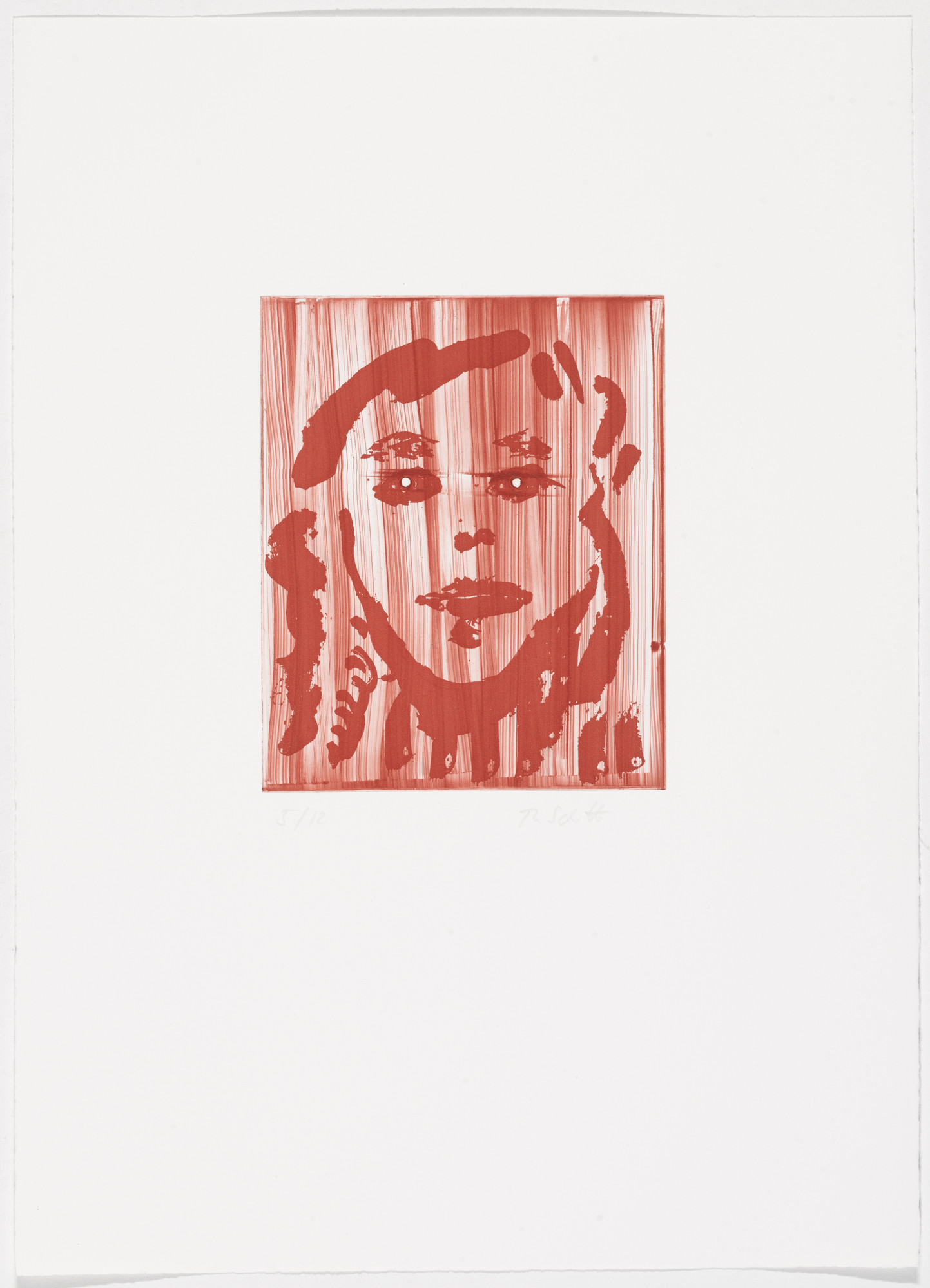 Thomas Schütte. Low Tide Wandering No. 121 (Wattwanderung No. 121) from Low Tide Wandering (Wattwanderung)
