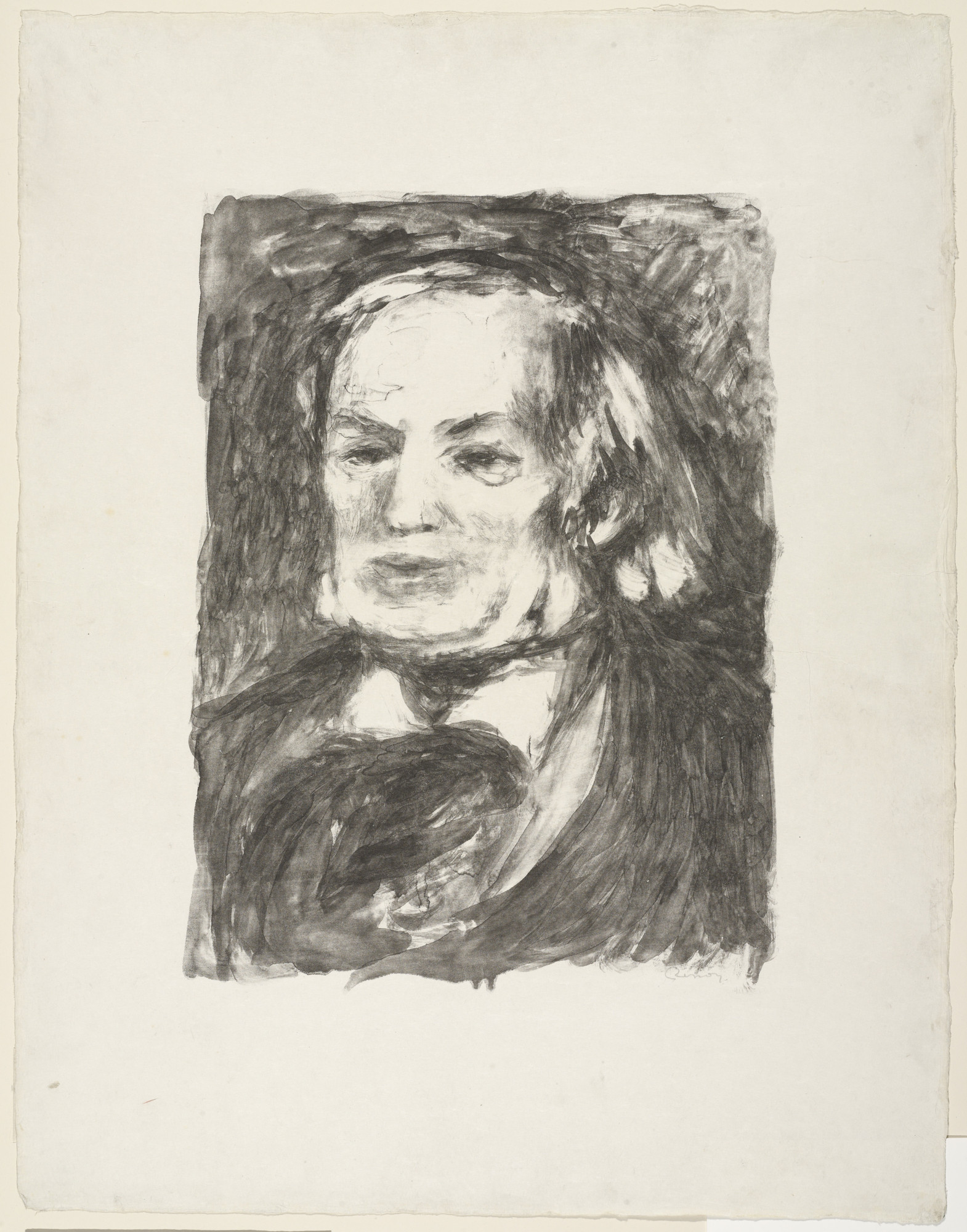 Pierre-Auguste Renoir、LA COUSEUSE、画集画