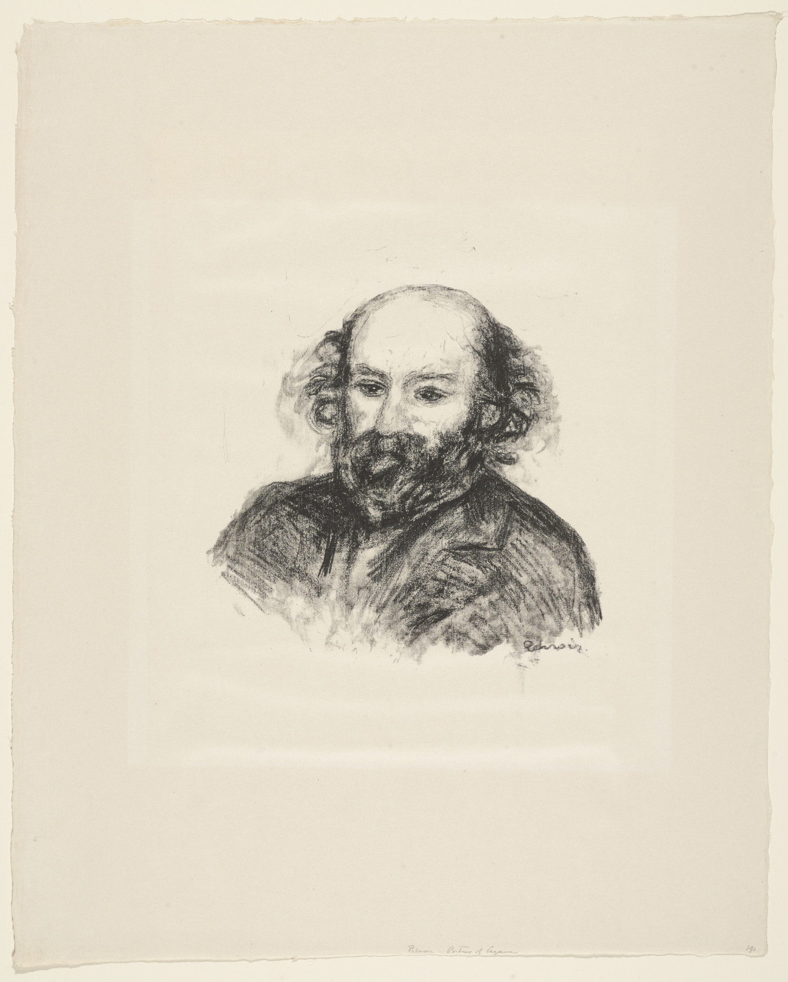 Pierre-Auguste Renoir. Paul Cézanne. c. 1902 | MoMA