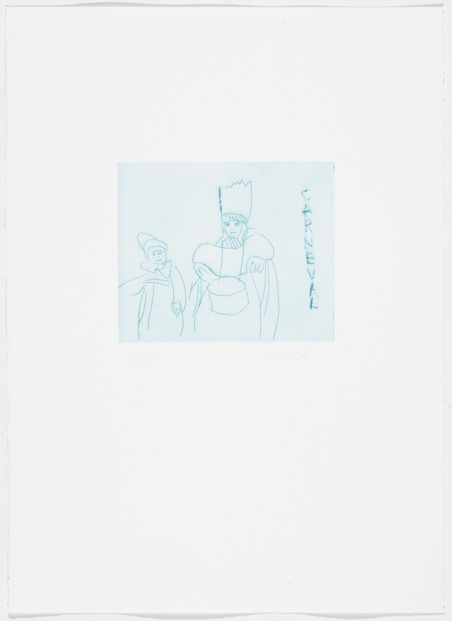 Thomas Schütte. Low Tide Wandering No. 65 (Wattwanderung No. 65) from Low Tide Wandering (Wattwanderung)