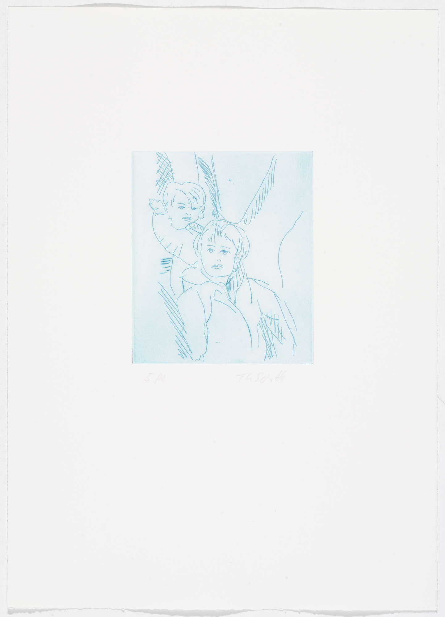 Thomas Schütte. Low Tide Wandering No. 66 (Wattwanderung No. 66) from Low Tide Wandering (Wattwanderung)