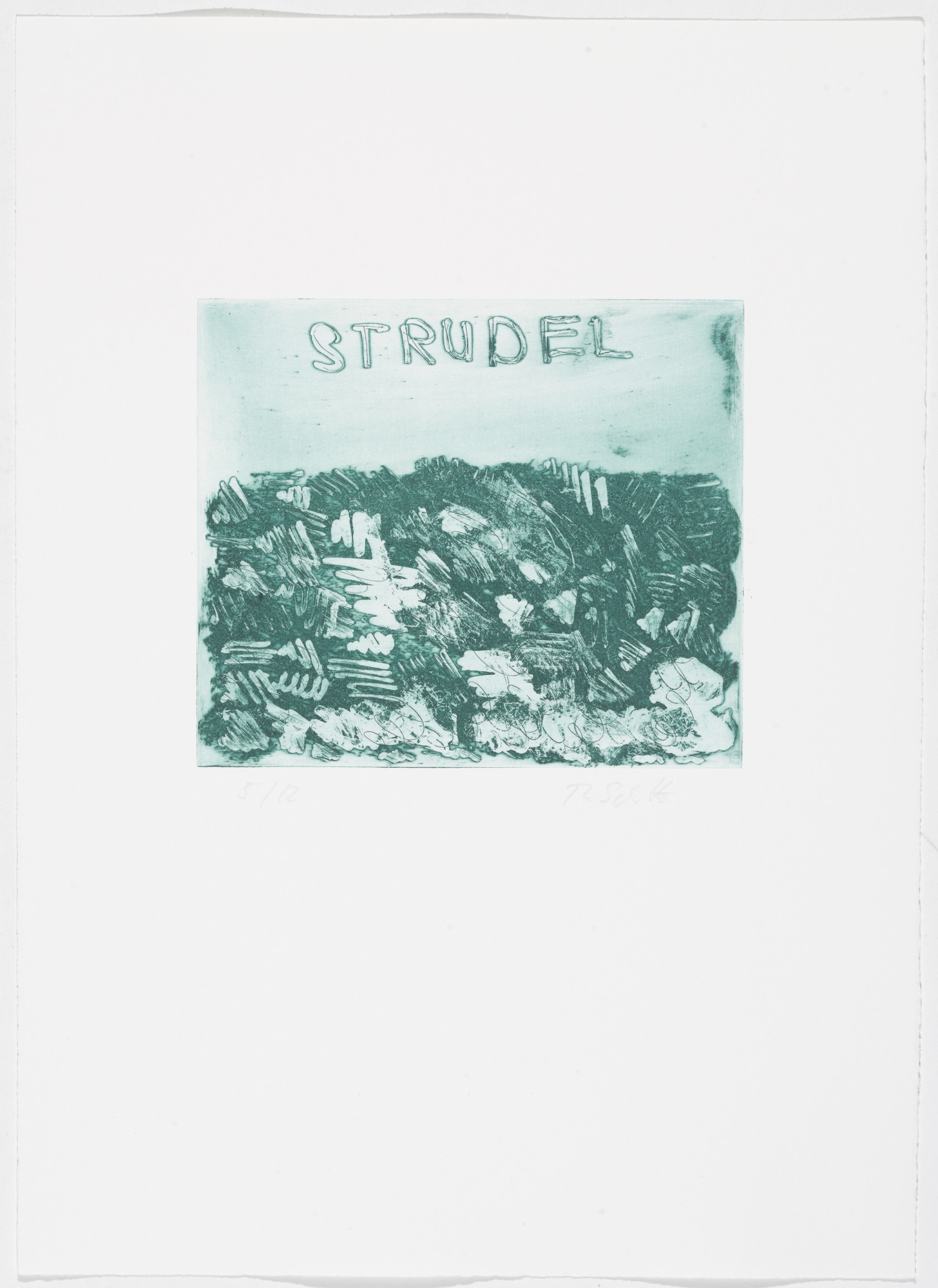 Thomas Schütte. Low Tide Wandering No. 73 (Wattwanderung No. 73) from Low Tide Wandering (Wattwanderung)