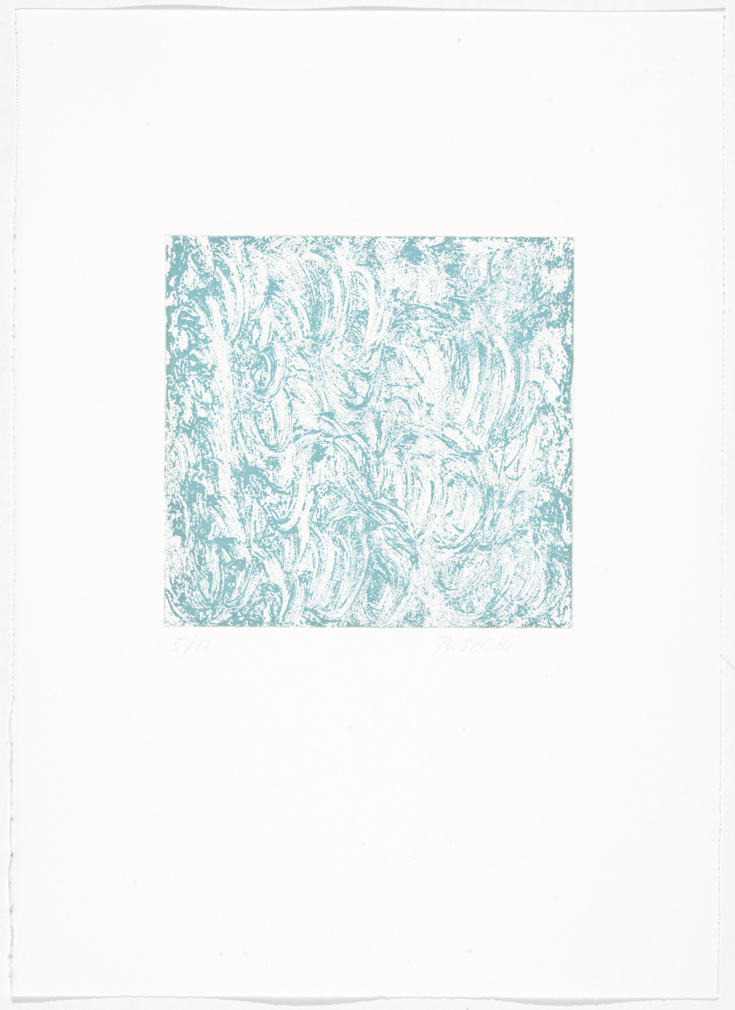 Thomas Schütte. Low Tide Wandering No. 83 (Wattwanderung No. 83) from Low Tide Wandering (Wattwanderung)