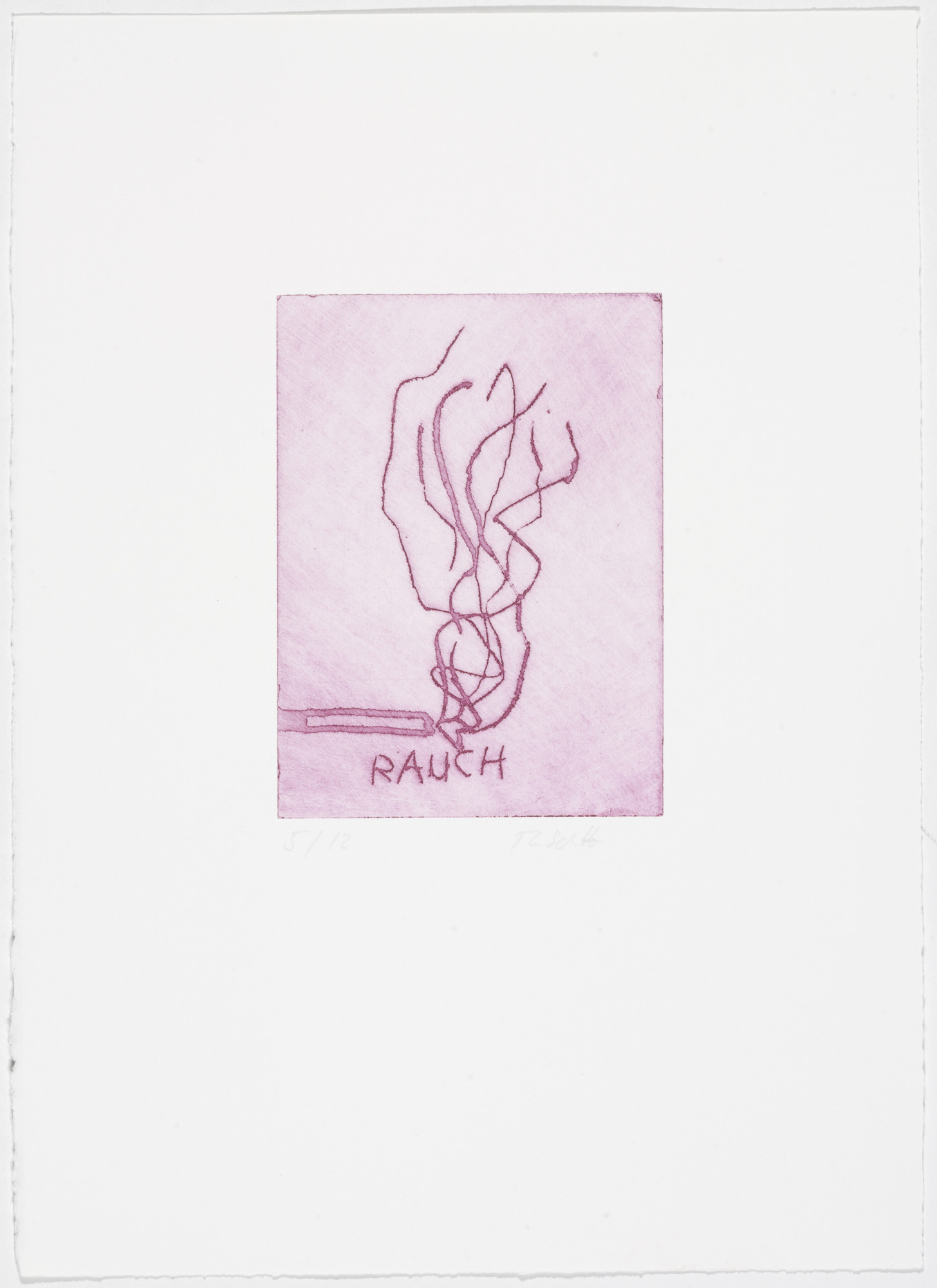Thomas Schütte. Low Tide Wandering No. 99 (Wattwanderung No. 99) from Low Tide Wandering (Wattwanderung)