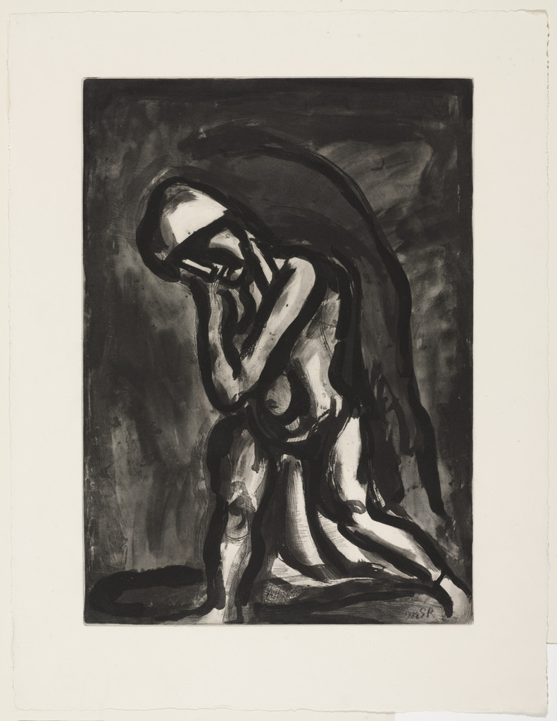 "Winter, Leper of the Earth" («Hiver lèpre de la terre»), plate XXIV from Miserere