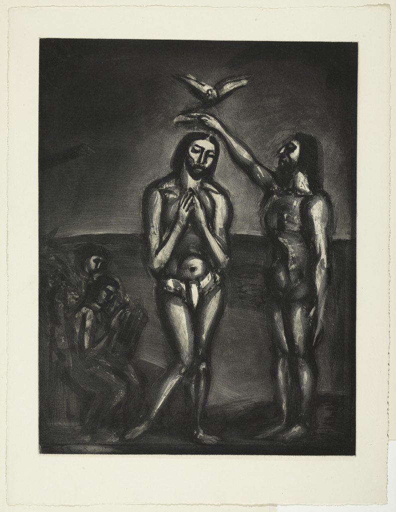 "Know Ye Not That So Many of Us as Were Baptized into Jesus Christ Were Baptized into His Death" («Nous...c'est en Sa mort que nous avons été baptisé»), plate XXX from Miserere