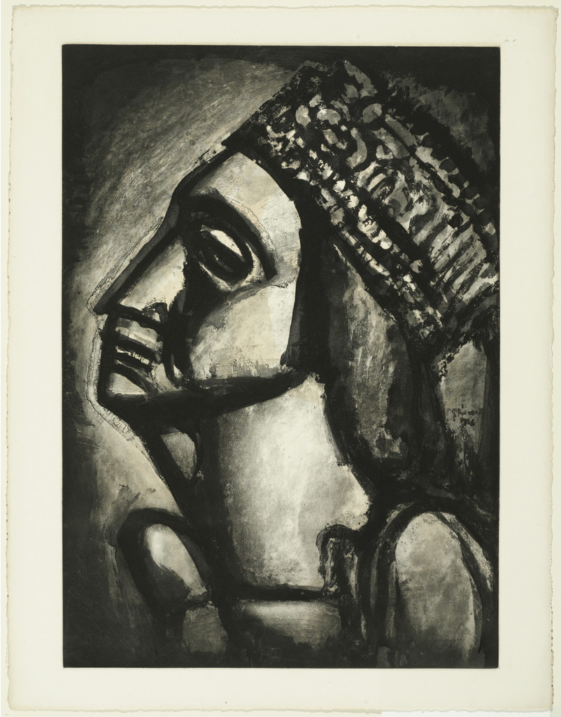 Virgin of the Seven Swords (Vierge aux sept glaives), plate LIII from Miserere
