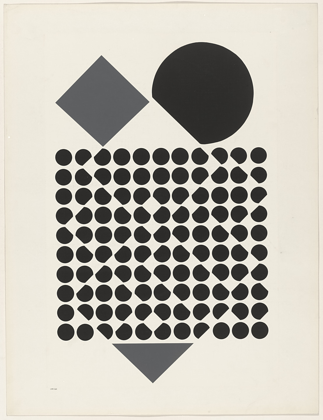 Victor Vasarely. Cassiopee from the portfolio Cinétique III. 1959