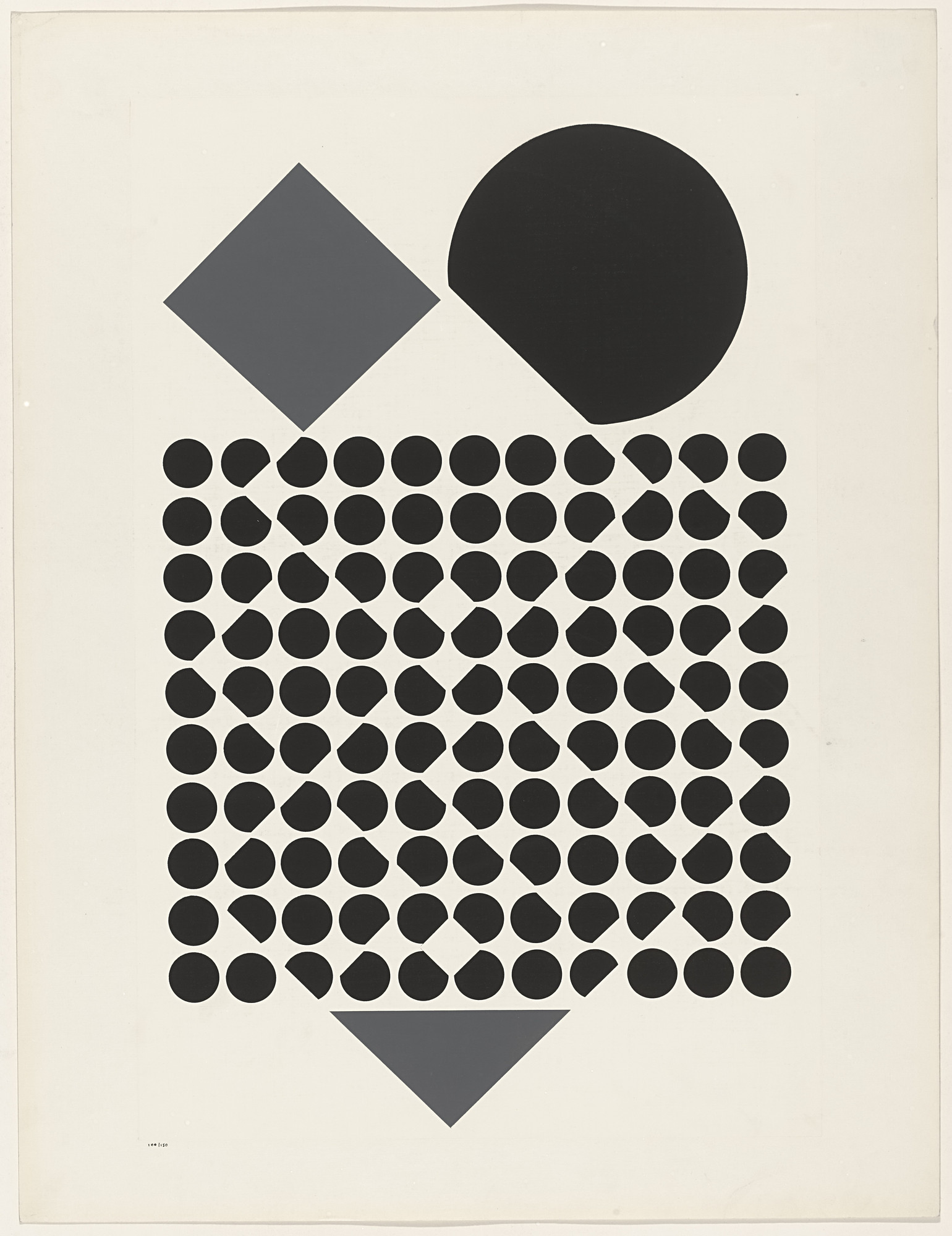 Victor Vasarely. Cassiopee from the portfolio Cinétique III. 1959