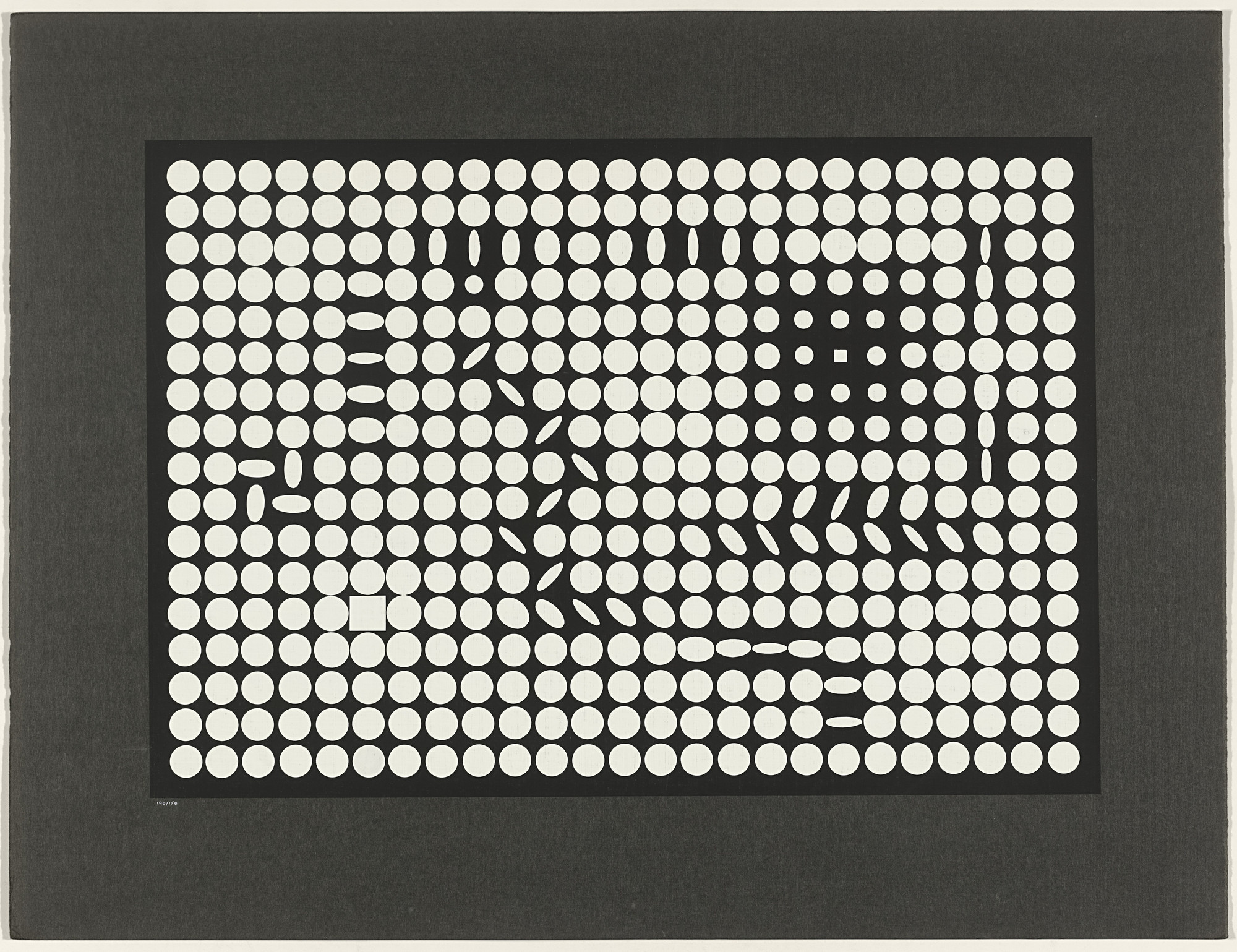Victor Vasarely. Betelgeuse from the portfolio Cinétique III. 1959