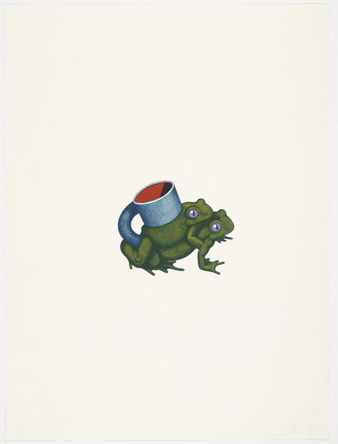 Ken Price. Double Frog Cup. 1968