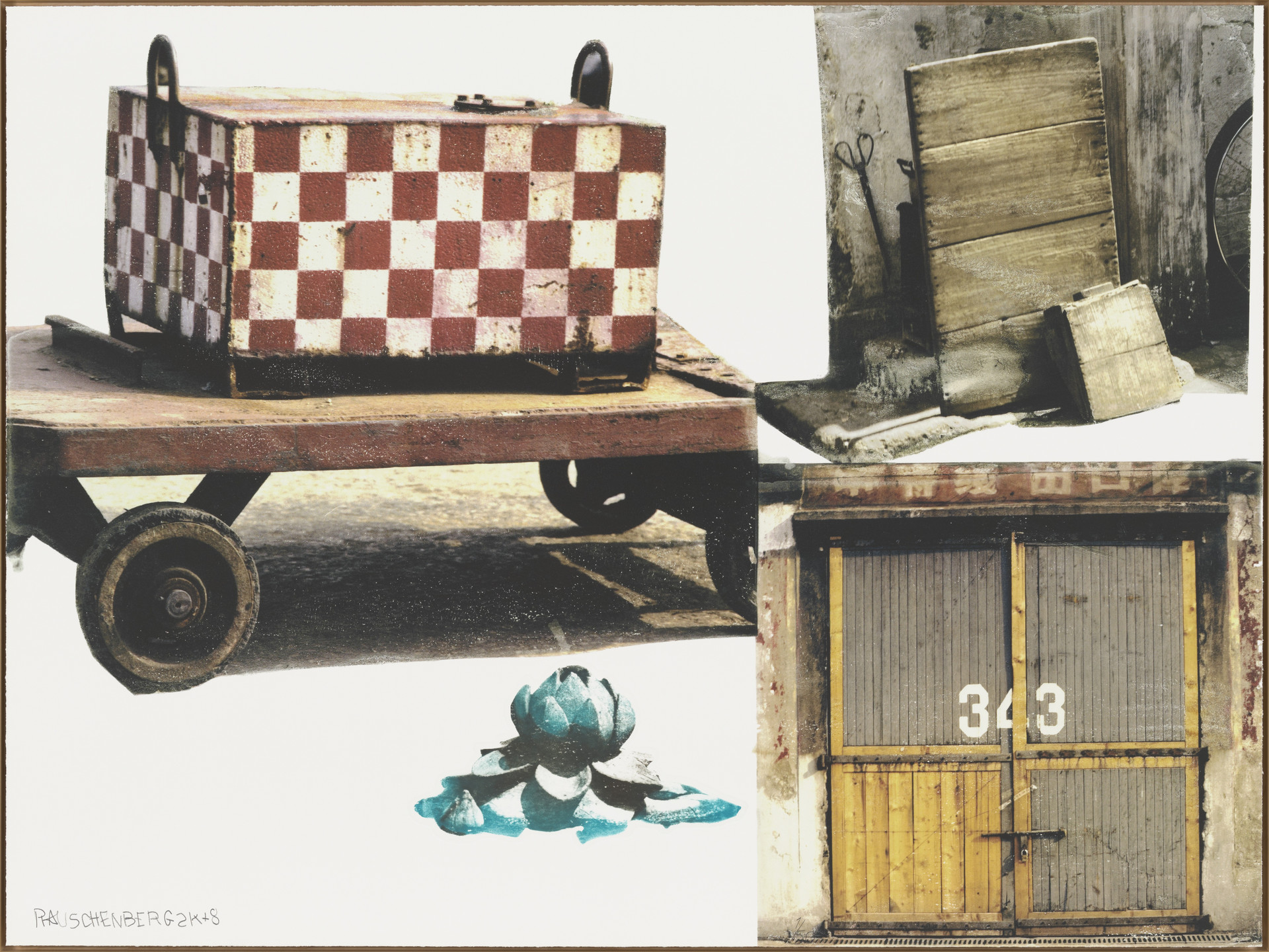 Robert Rauschenberg. Lotus I from The Lotus Series. 2008