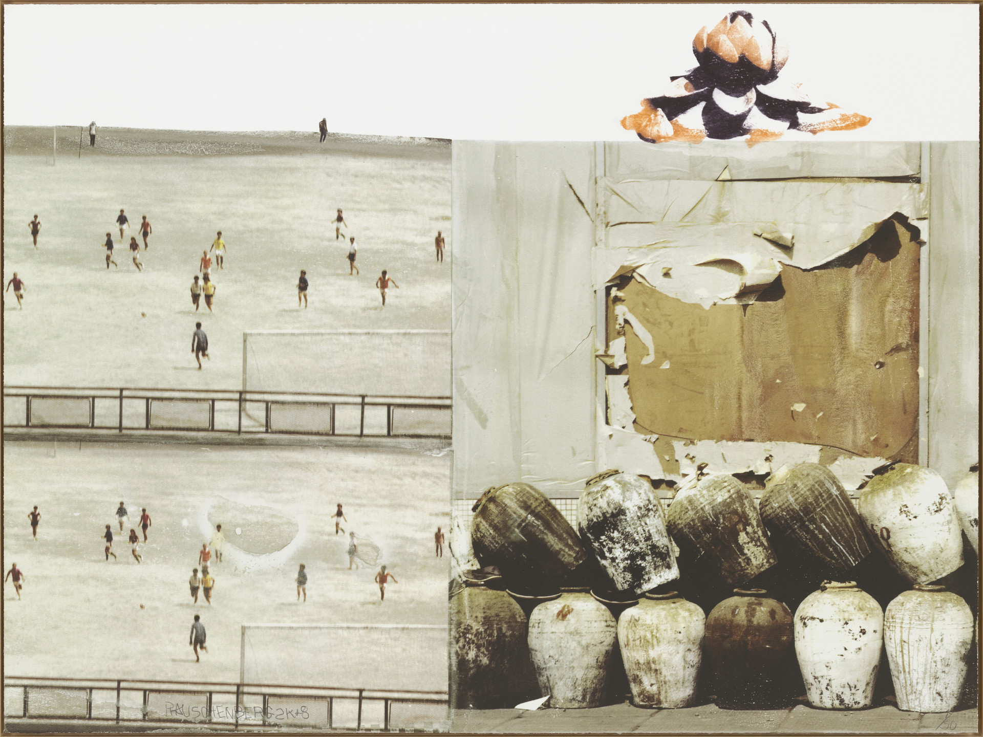 Robert Rauschenberg. Lotus IX from The Lotus Series. 2008