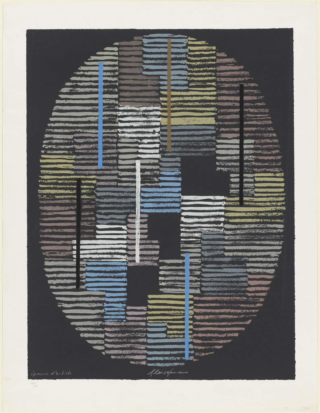 Adolf Richard Fleischmann. Untitled. 1959