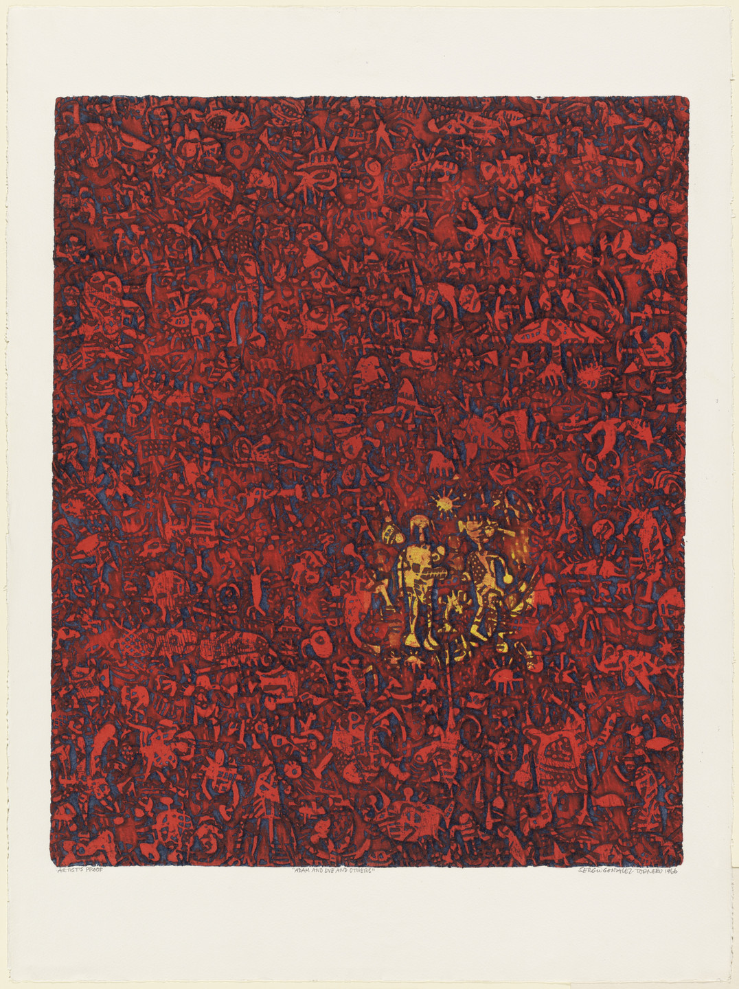 Sergio Gonzalez-Tornero. Adam and Eve and Others. 1966