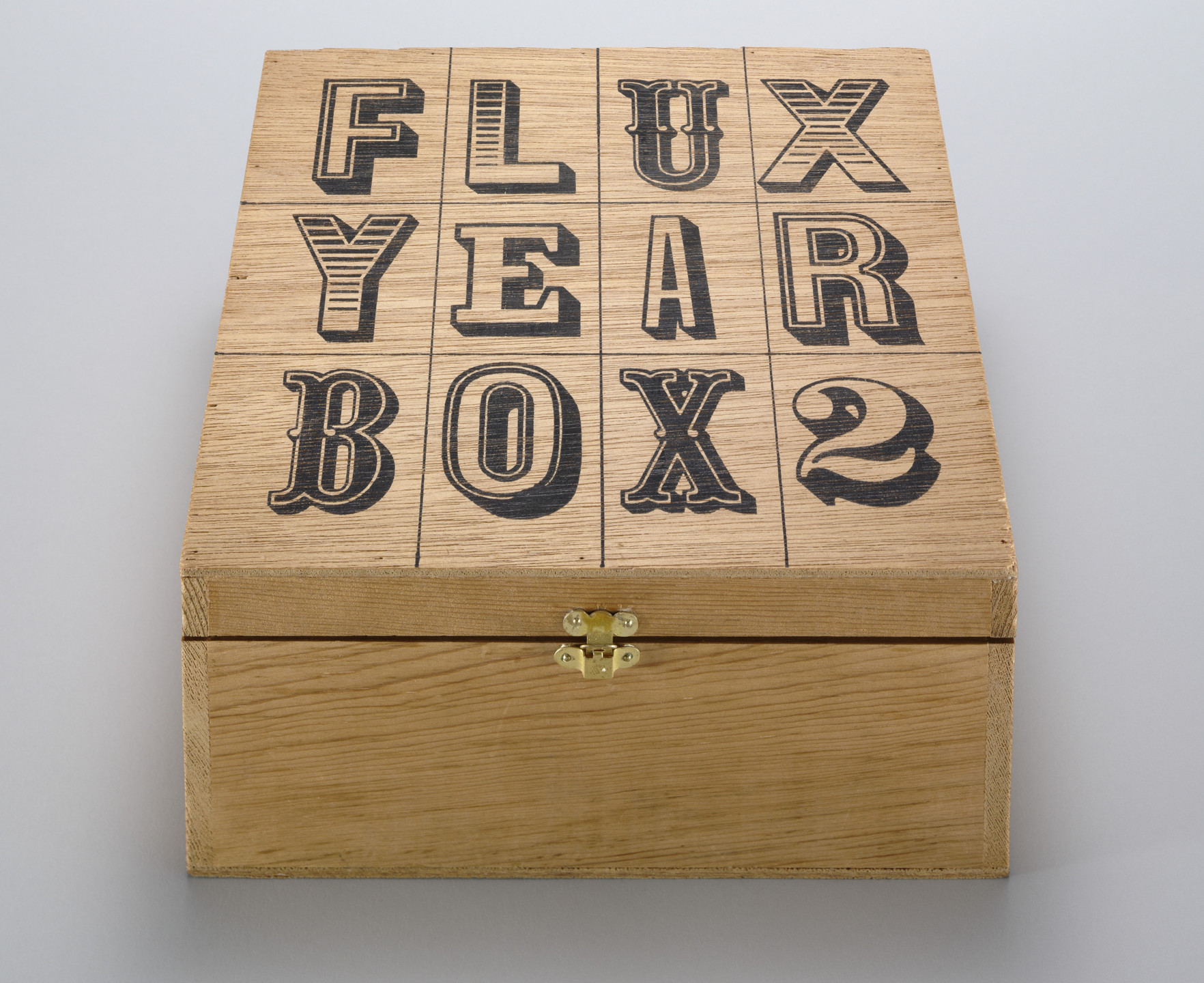 Various Artists, George Brecht, Willem de Ridder, Albert M. Fine, Ken Friedman, Shigeko Kubota, Frederic Lieberman, George Maciunas, Claes Oldenburg, Benjamin Patterson, James Riddle, Paul Sharits, Bob Sheff, Ben Vautier, Robert Watts. Flux Year Box 2. c. 1968