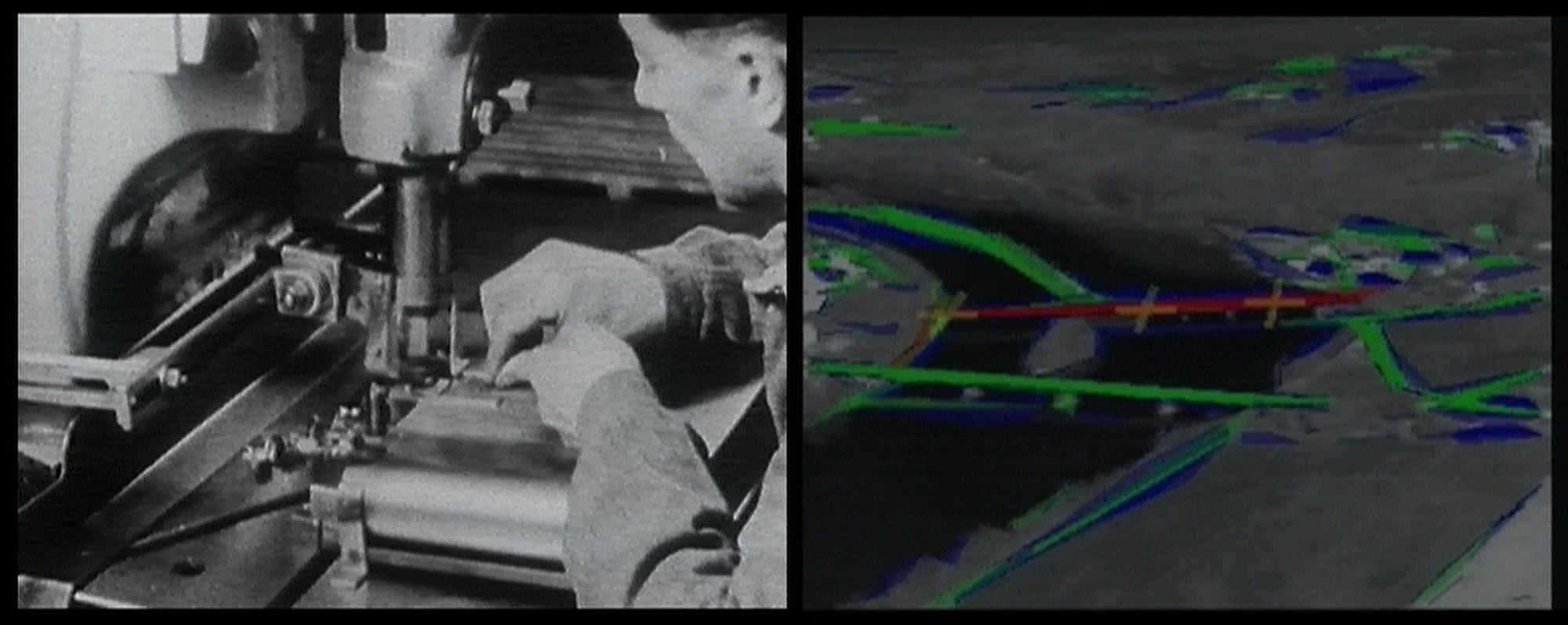 Harun Farocki. Eye/Machine I, Auge/Maschine I. 2001