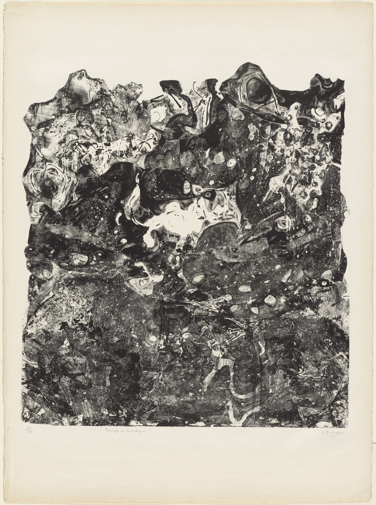 Landscape with Bulldog (Paysage au bouledogue)