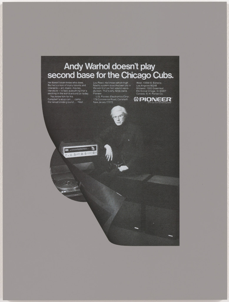 Untitled from Andy Warhol Doesn't Play Second Base for the Chicago Cubs