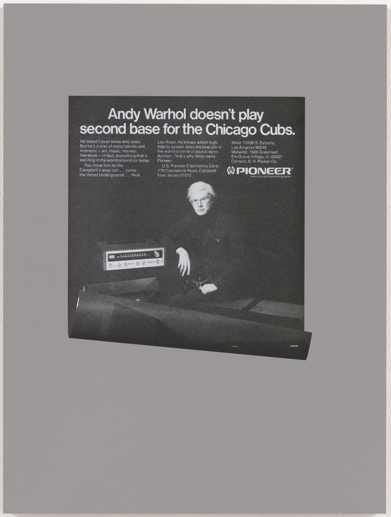 Untitled from Andy Warhol Doesn't Play Second Base for the Chicago Cubs