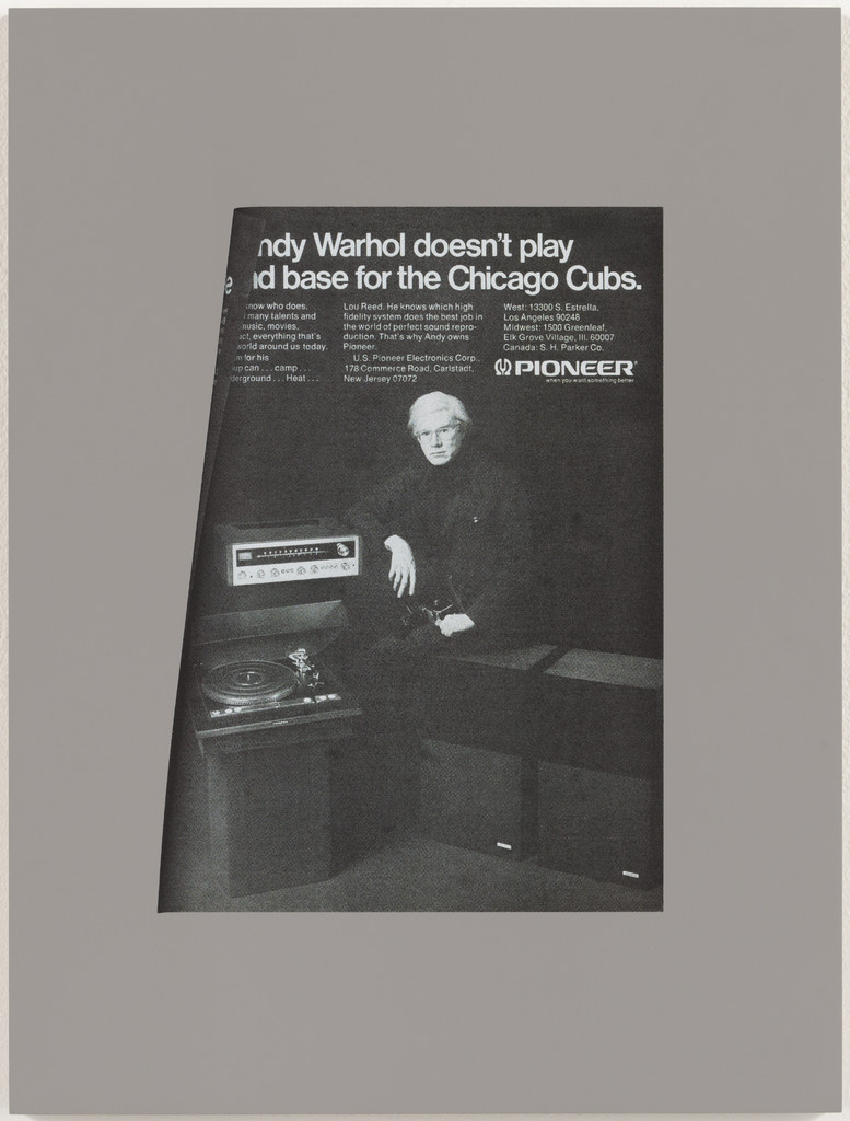 Untitled from Andy Warhol Doesn't Play Second Base for the Chicago Cubs