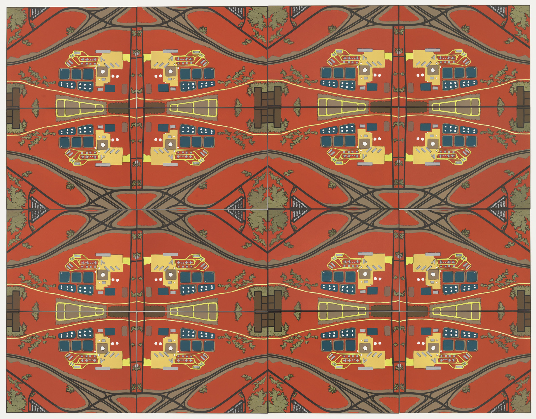 Andrea Zittel. Sprawl I. 2002