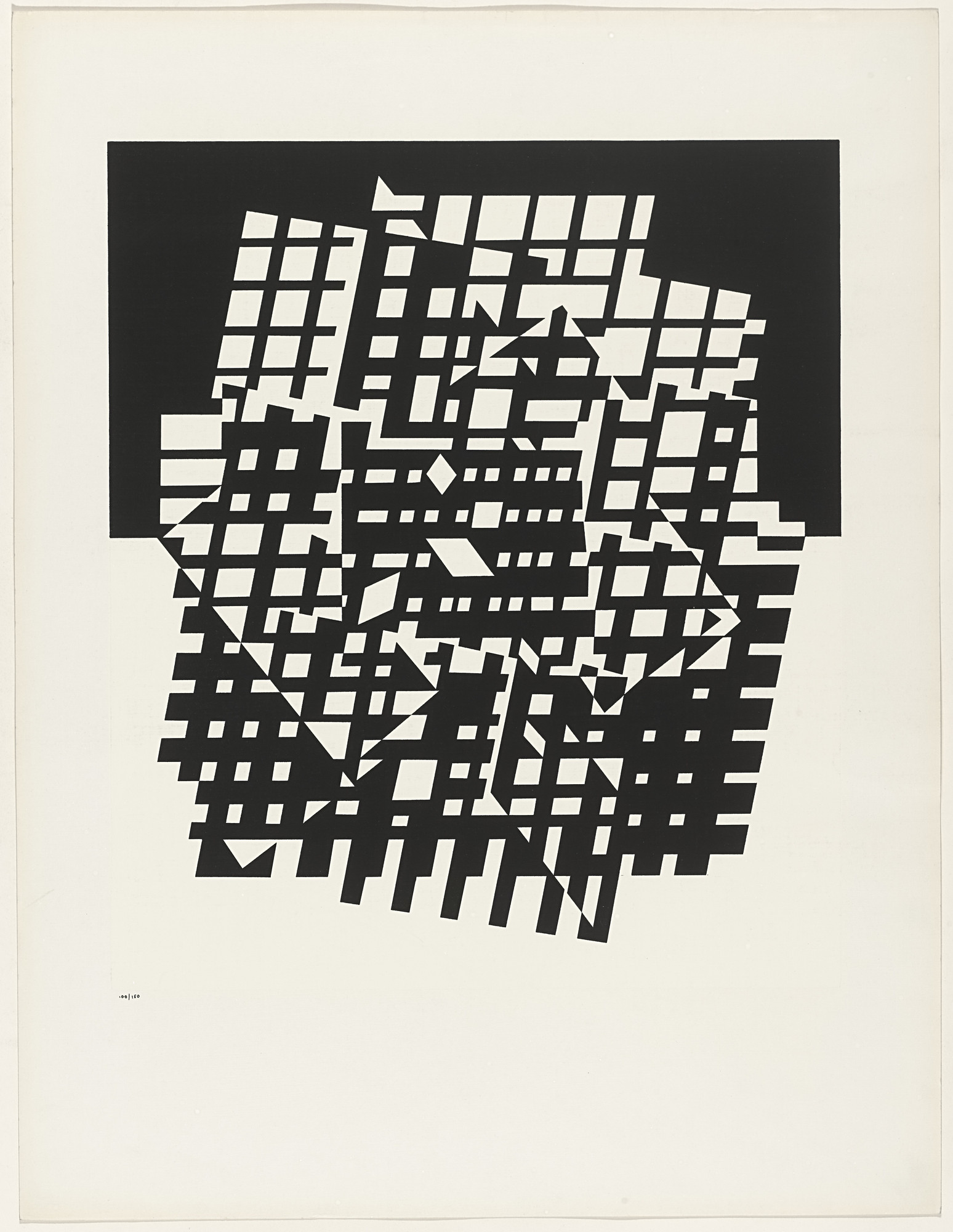 Victor Vasarely. Ixion from the portfolio Cinétique III. 1959 | MoMA