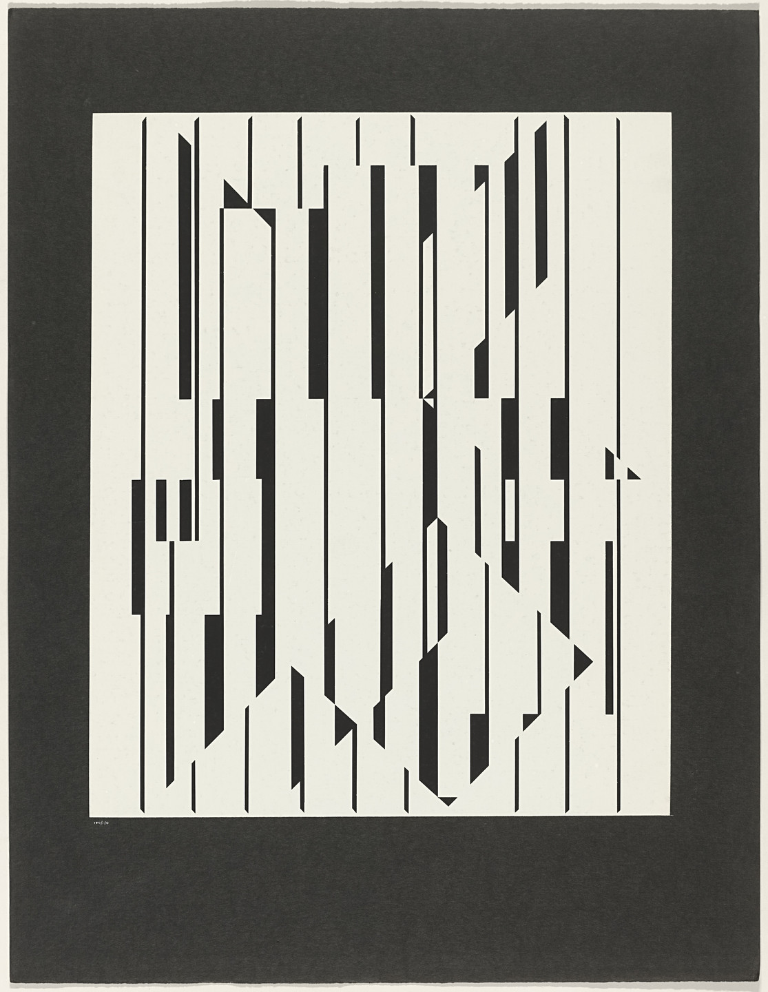 Victor Vasarely. Altai from the portfolio Cinétique III. 1959