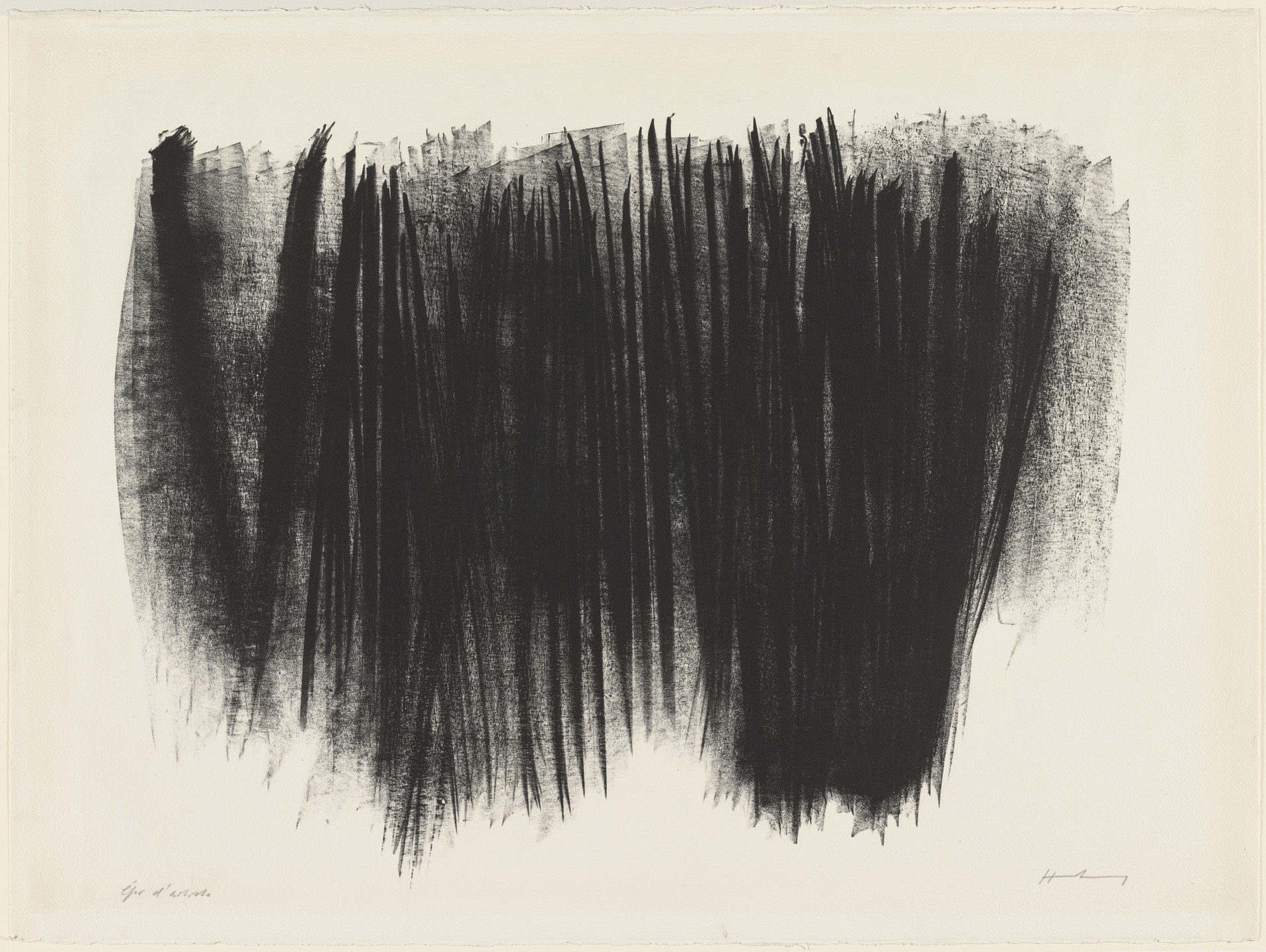 Hans Hartung. L 73. 1958