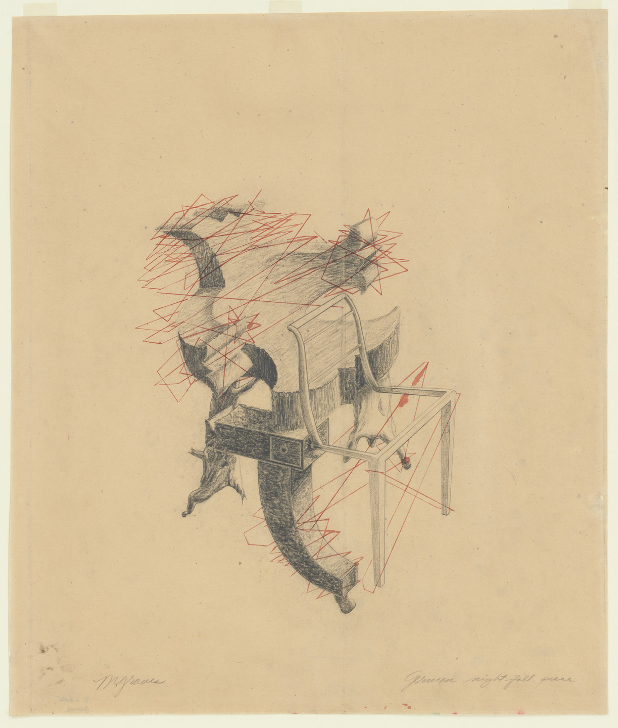 Morris Graves. German Nightfall Piece. 1938