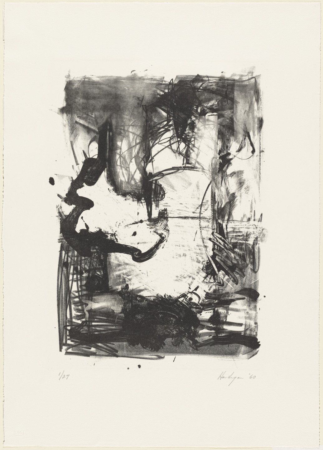 Grace Hartigan. Untitled from The Hero Leaves His Ship. 1960